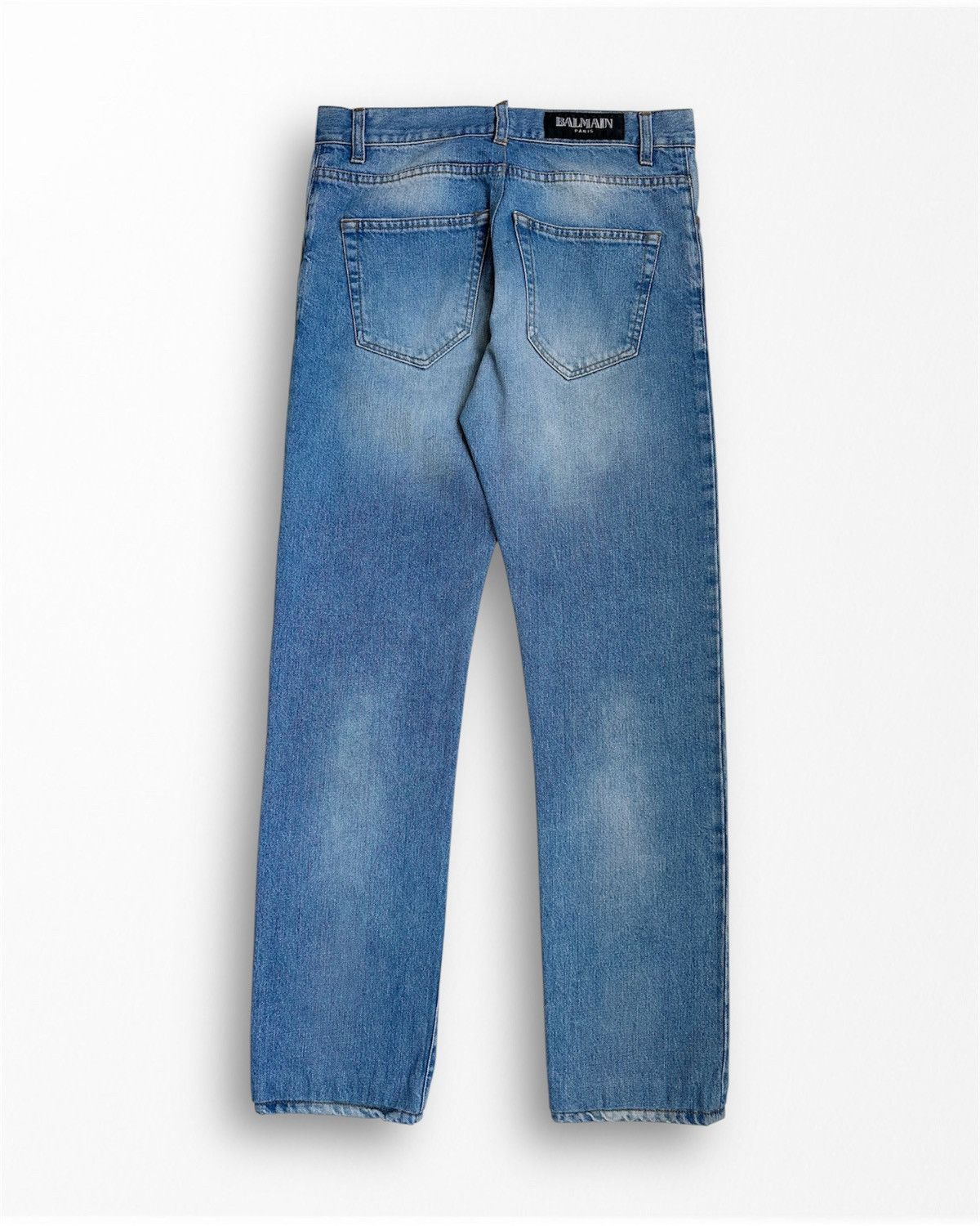 Balmain BALMAIN Decarnin FW2011 Distressed Biker Denim Jeans ripped Size US 30 / EU 46 - 5 Thumbnail