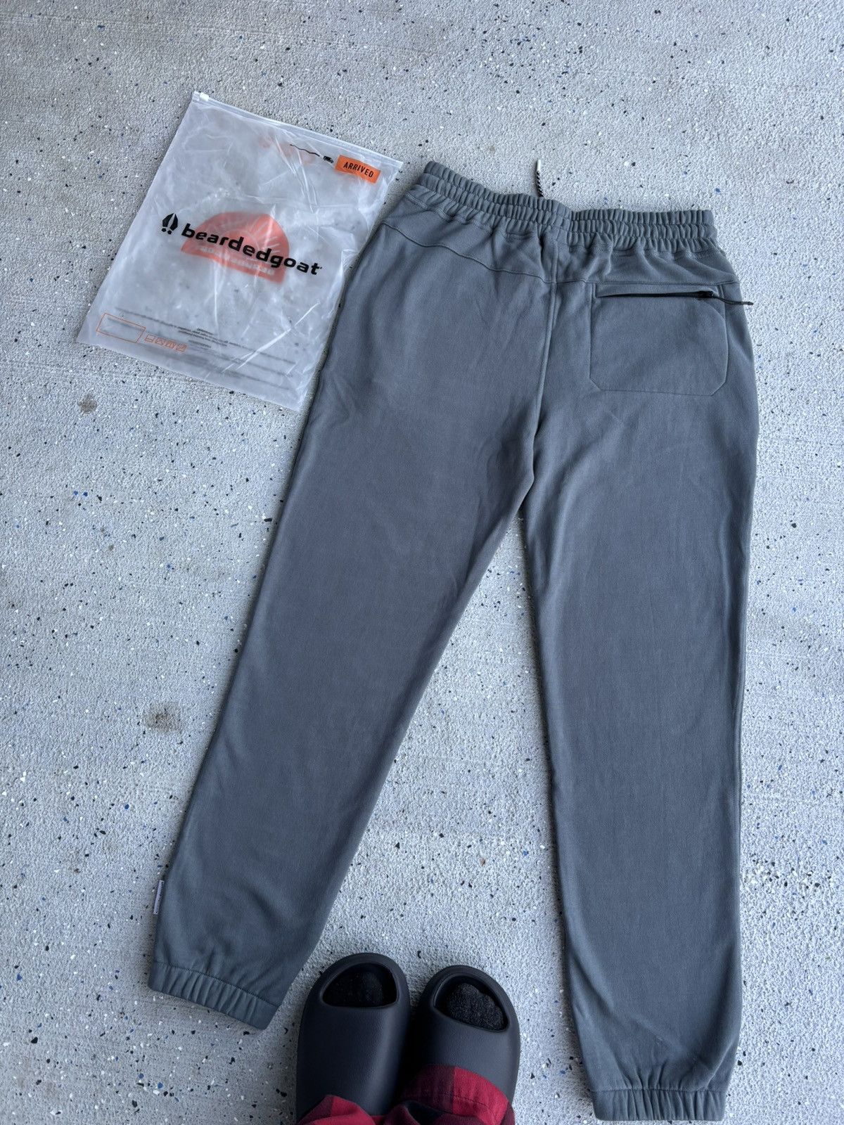 Other Bearded Goat "Void Pant" Sweatpants - Slate Grey - XL - NWT Size US 38 / EU 54 - 6 Thumbnail