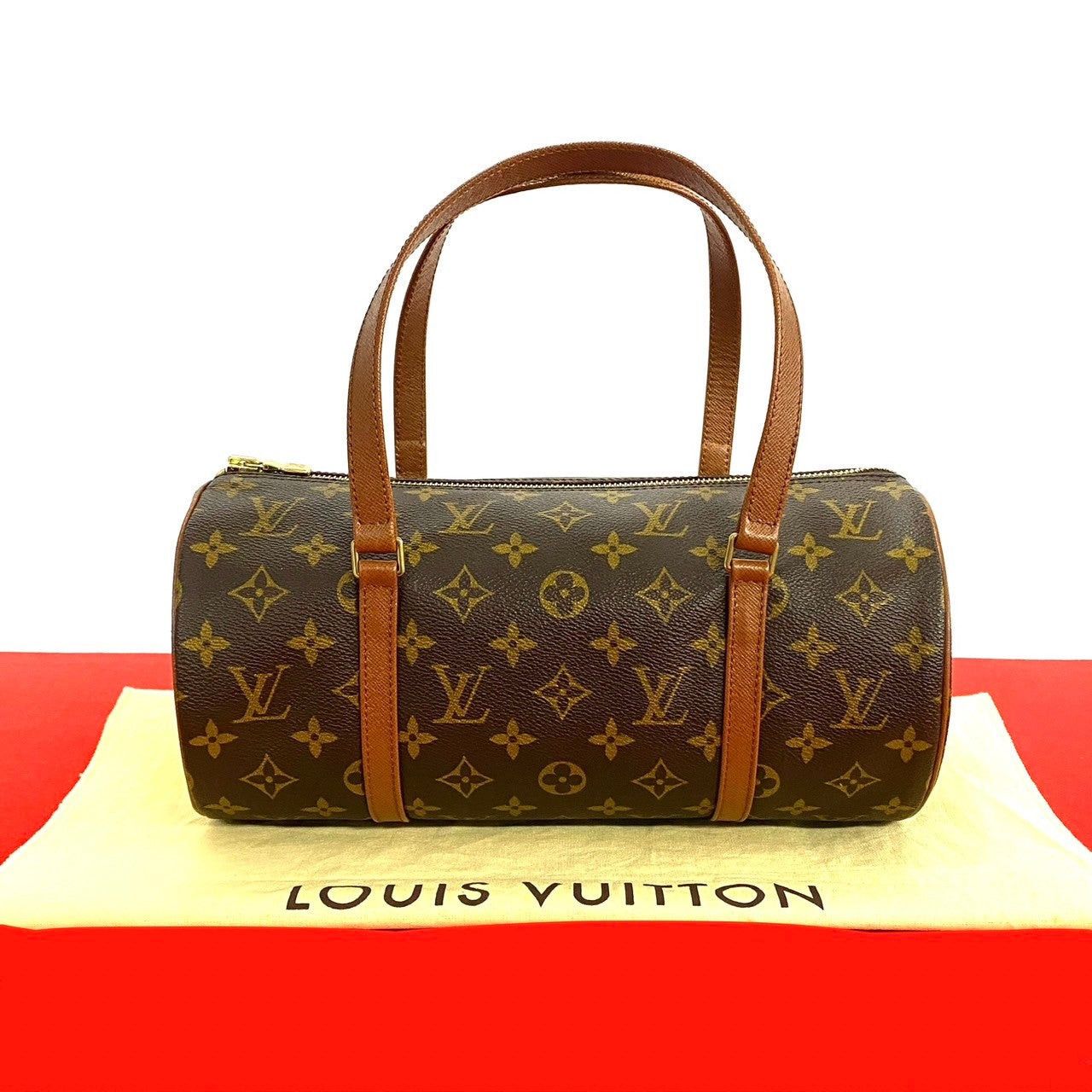 Louis Vuitton Louis Vuitton Handbag Brown Leather Size ONE SIZE - 1 Thumbnail