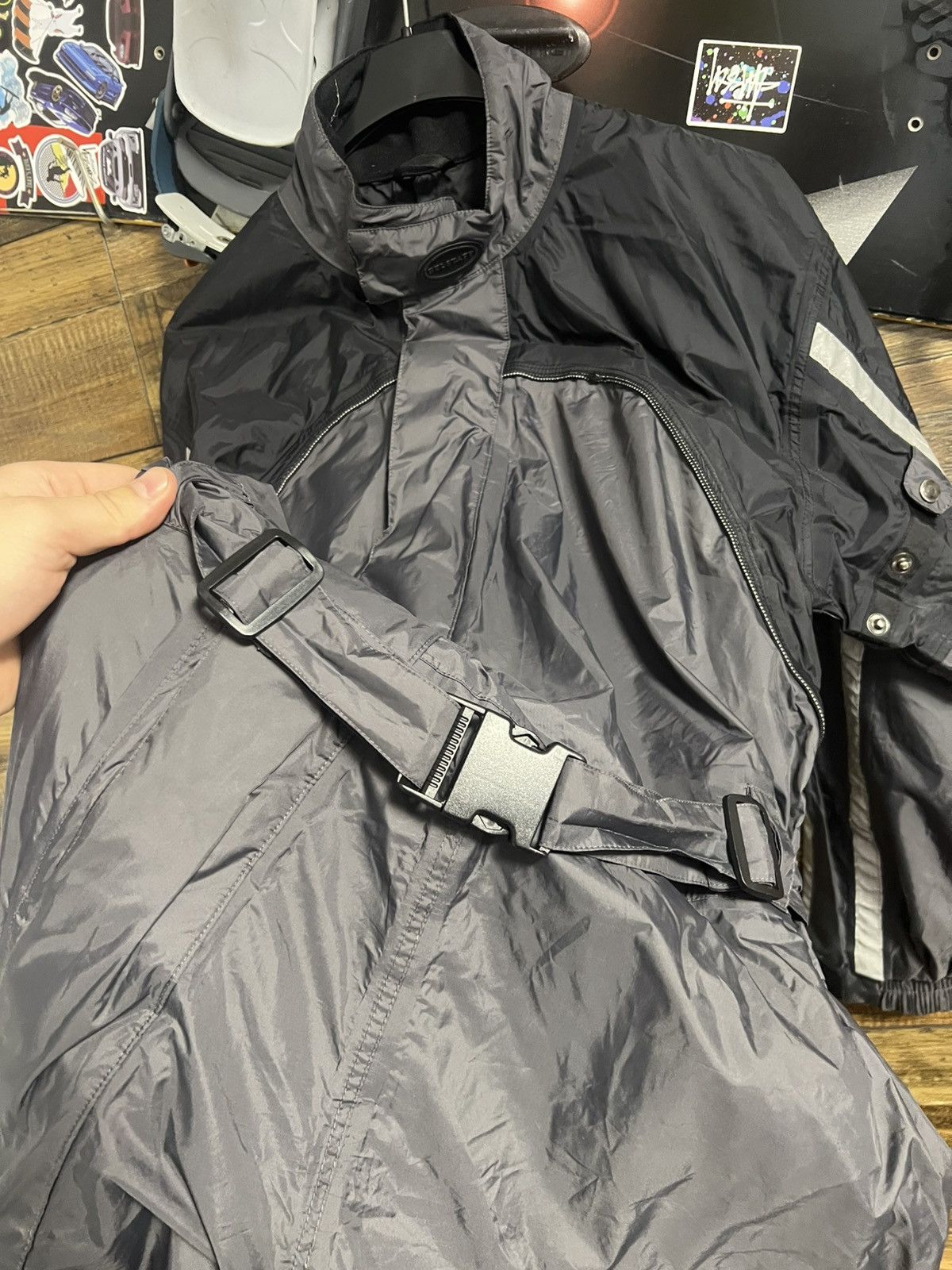Belstaff Belstaff One Piece Motorcycle Rain Suit Oversuit Size M Size US M / EU 48-50 / 2 - 8 Thumbnail