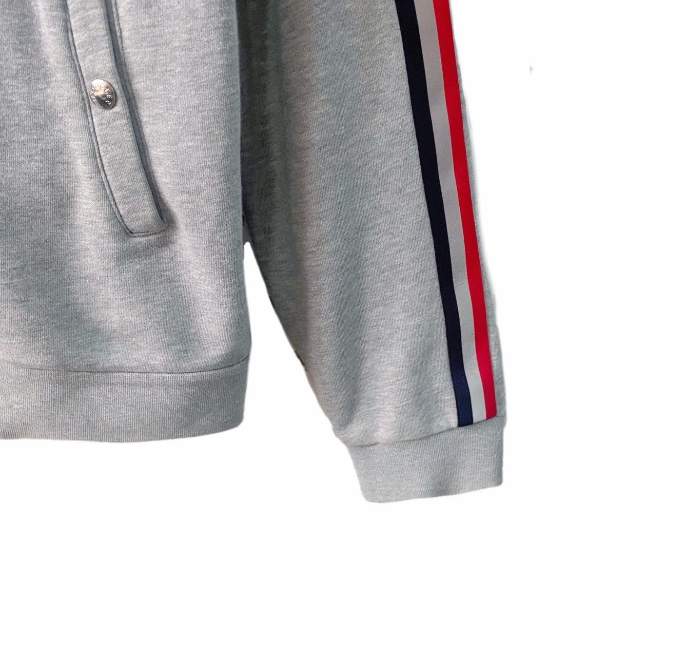 Moncler Moncler Maglia Striped Cotton Jacket (XXL) Size US XXL / EU 58 / 5 - 4 Thumbnail