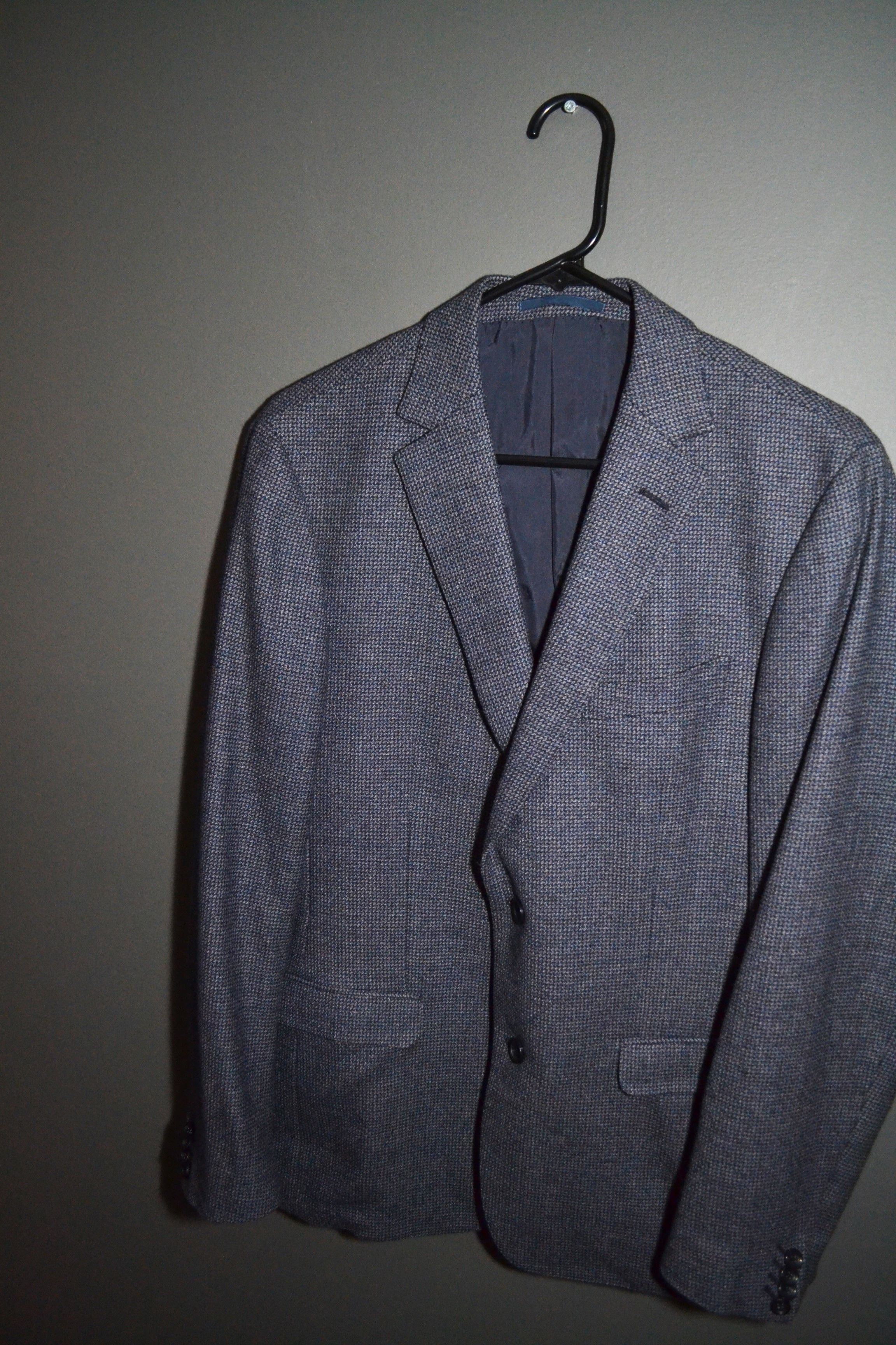 Z Zegna Ermenegildo Zegna Drop 8 Deco Wool Blazer Jacket Size US M / EU 48-50 / 2 - 2 Thumbnail