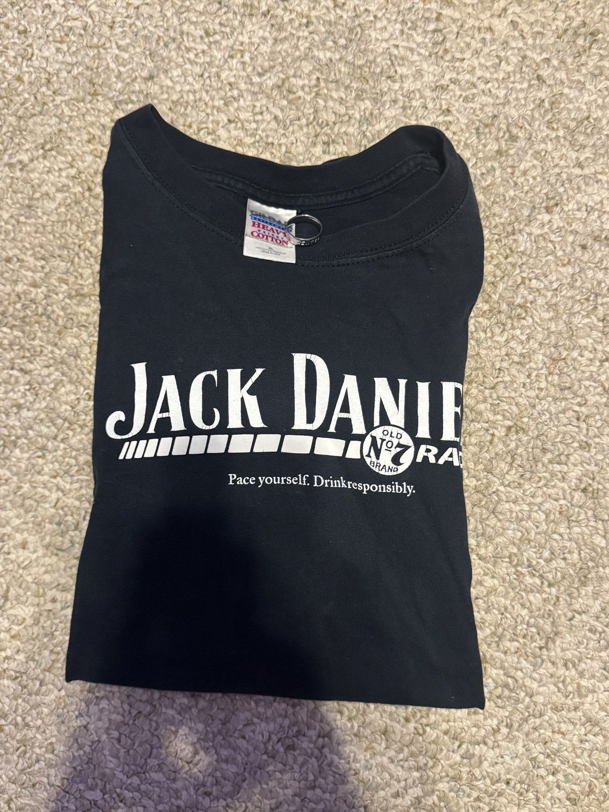 Other Y2K Jack Daniels Racing T-shirt Size US XL / EU 56 / 4 - 1 Thumbnail