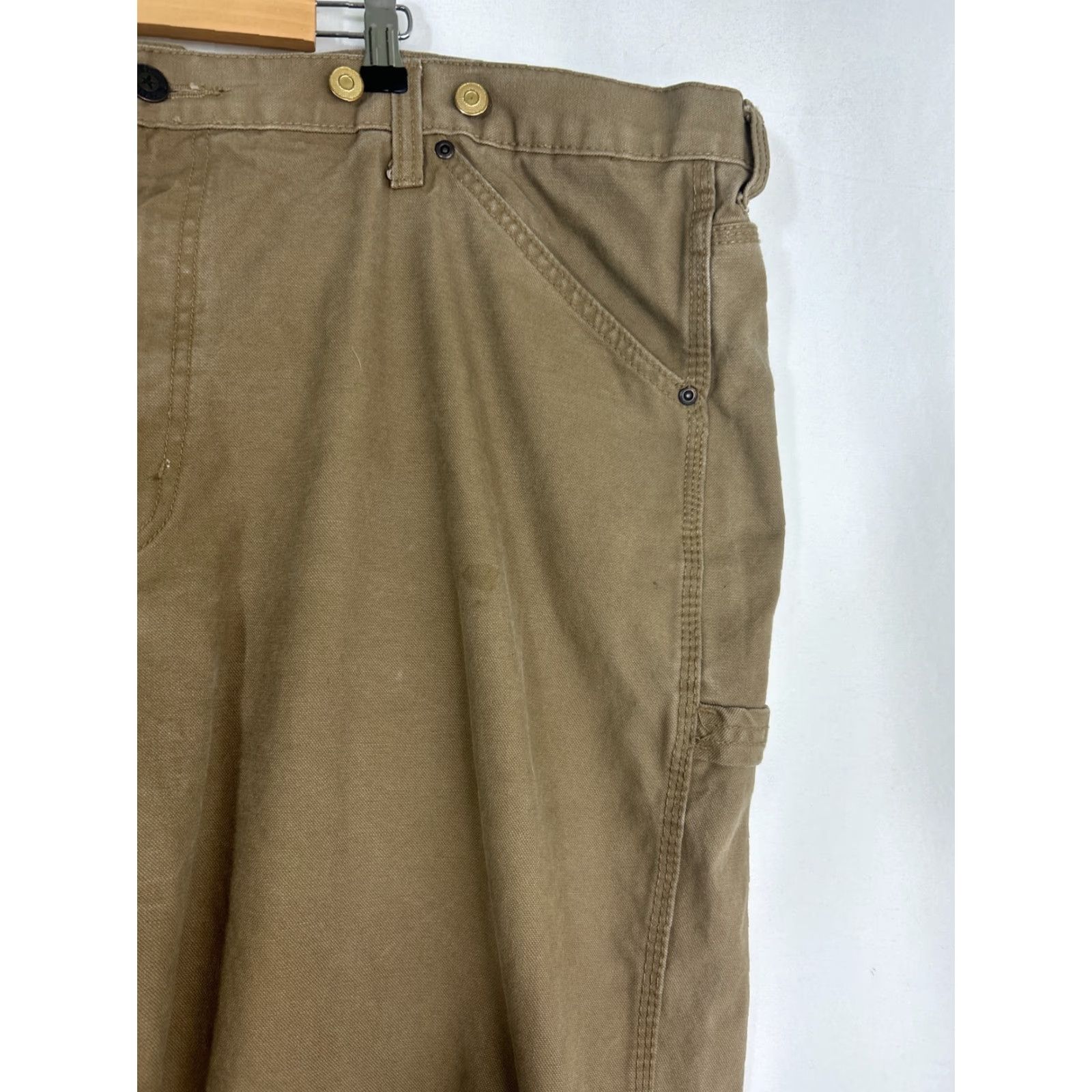 Vintage VINTAGE C.E. Schmidt Workwear Mens Pants Carpenter Beige 46x30 Inseam 30 Utility Stains Mens Regular Size US 30 / EU 46 - 5 Thumbnail