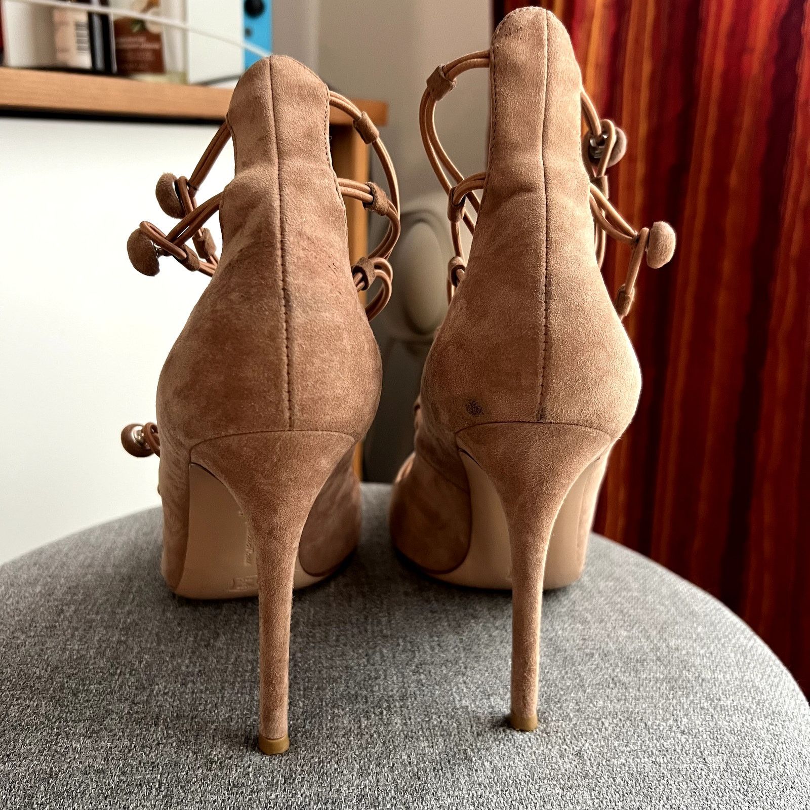 Gianvito Rossi gianvito rossi marquis suede pumps straps size 38.5 38 1/2 Size US 8.5 / IT 38.5 - 8 Thumbnail