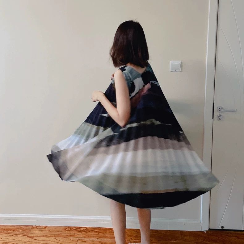 Issey Miyake Issey Miyake Ink-wash dress Size M / US 6-8 / IT 42-44 - 6 Thumbnail