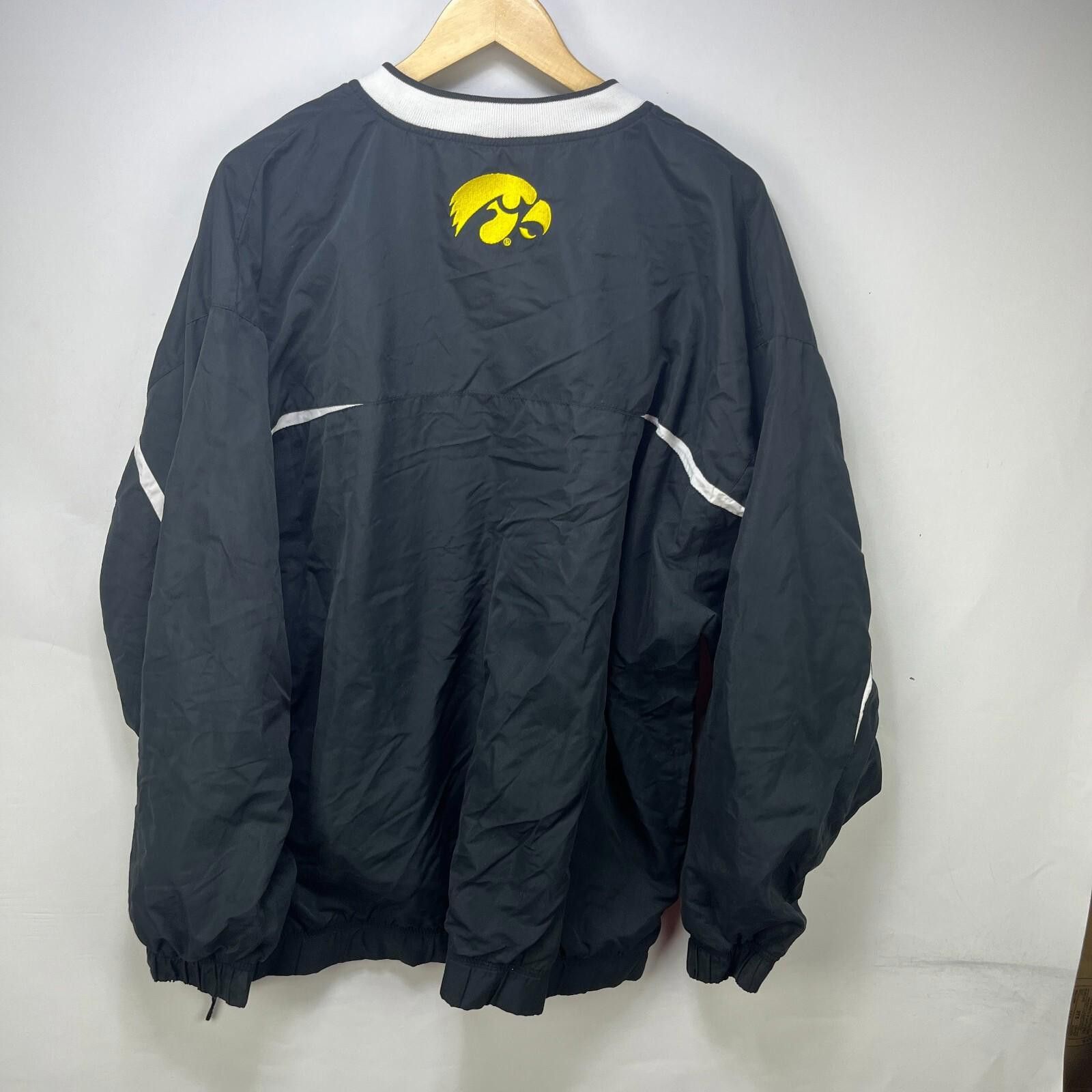 Other Vintage 90s Iowa Hawkeyes University Windbreaker Jacket XL Size ONE SIZE - 9 Thumbnail
