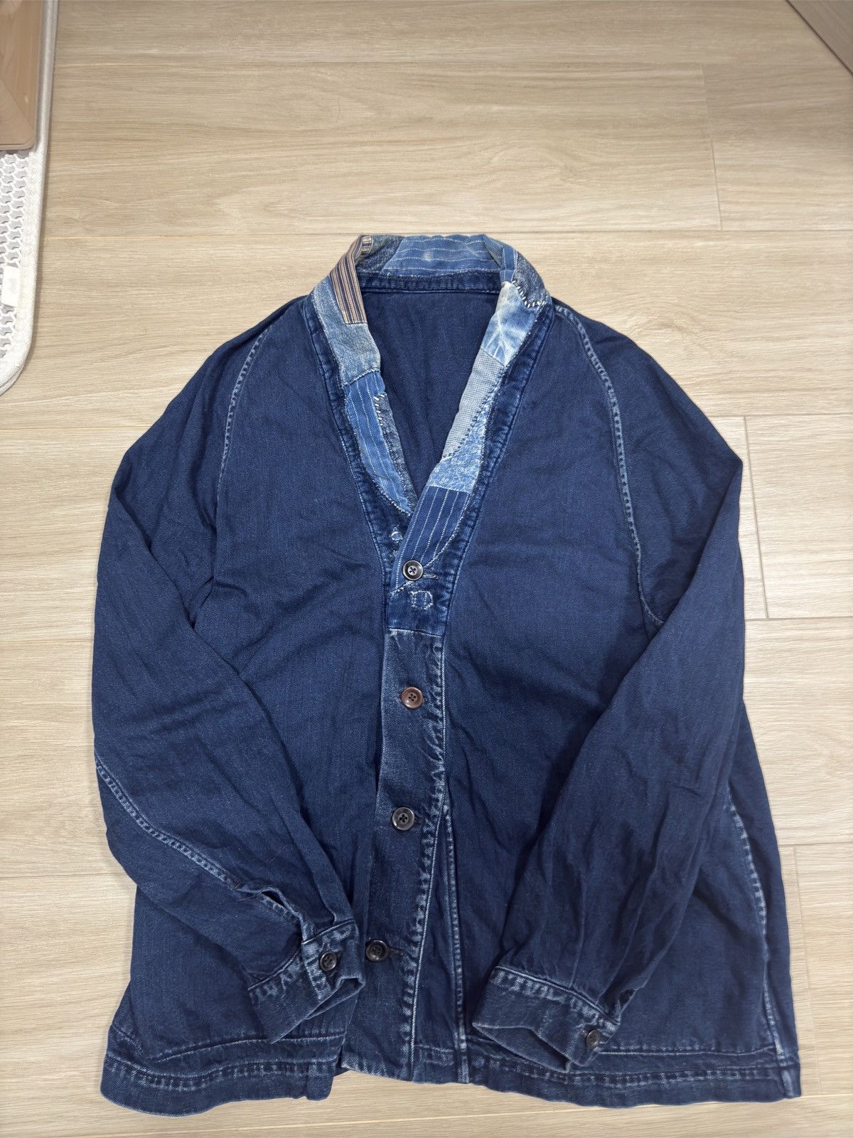 Kapital Kapital CorduroyDenim Cardigan Size US M / EU 48-50 / 2 - 1 Thumbnail