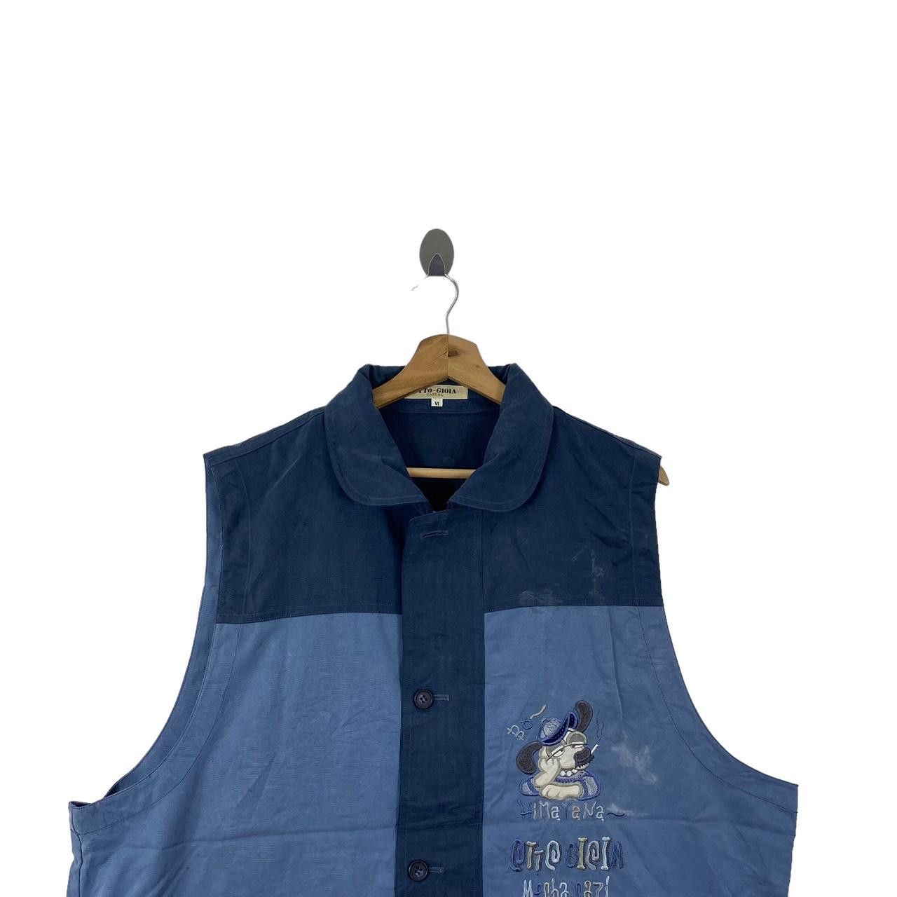 Otto Vintage OTTO GIOLA HIMAYANA Dog Embroidered Vest Jacket Size M / US 6-8 / IT 42-44 - 3 Thumbnail