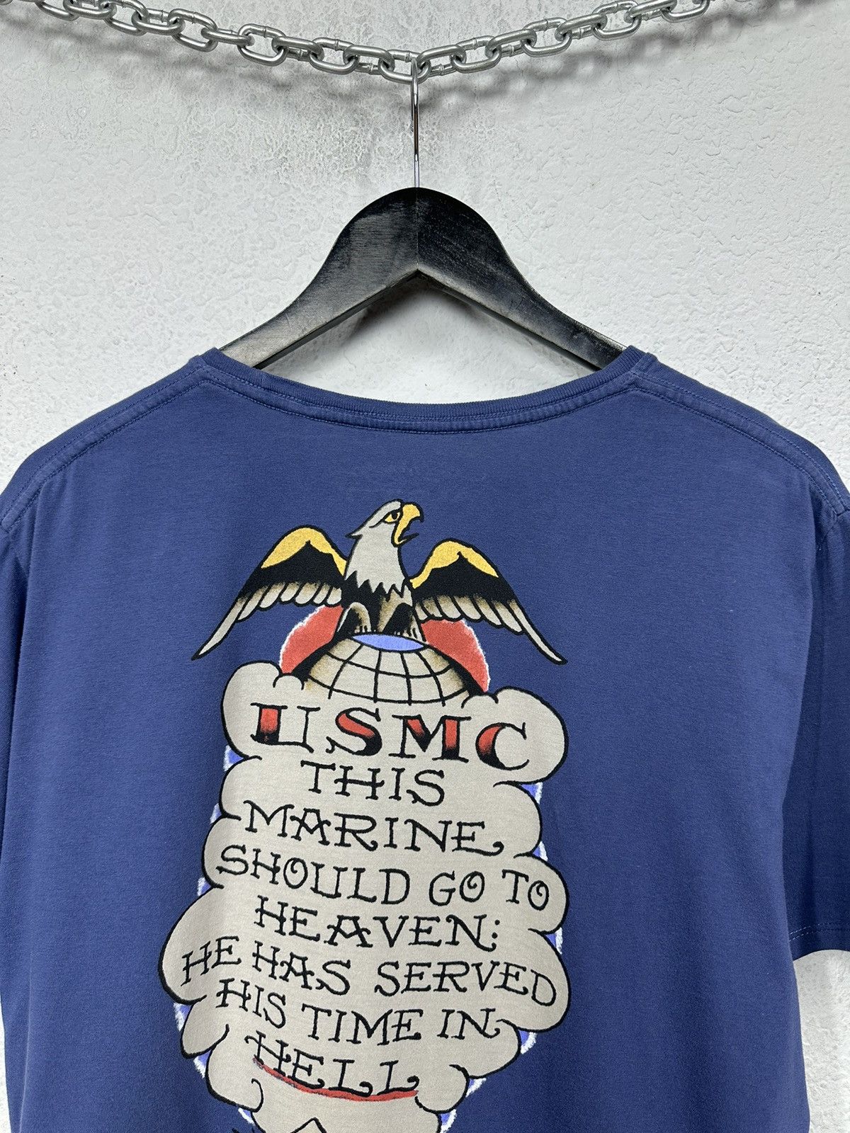 Ed Hardy Vintage ay2k Ed Hardy by Christian Audigier Tee Japanese Size US XL / EU 56 / 4 - 7 Thumbnail