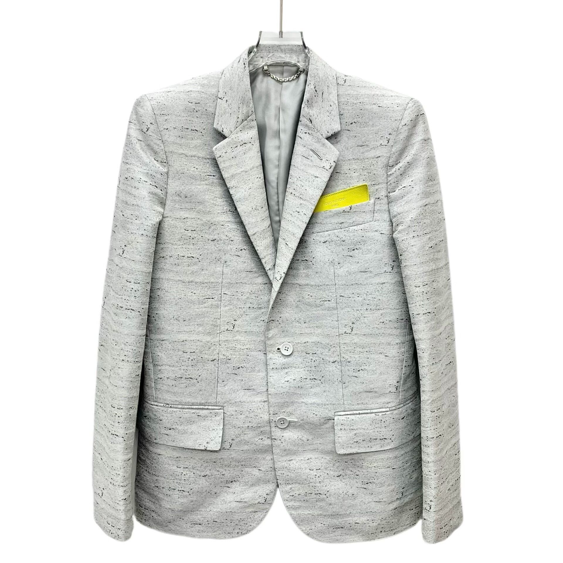 Louis Vuitton Louis Vuitton Marble Print Blazer Size 44 Size 34R - 1 Thumbnail