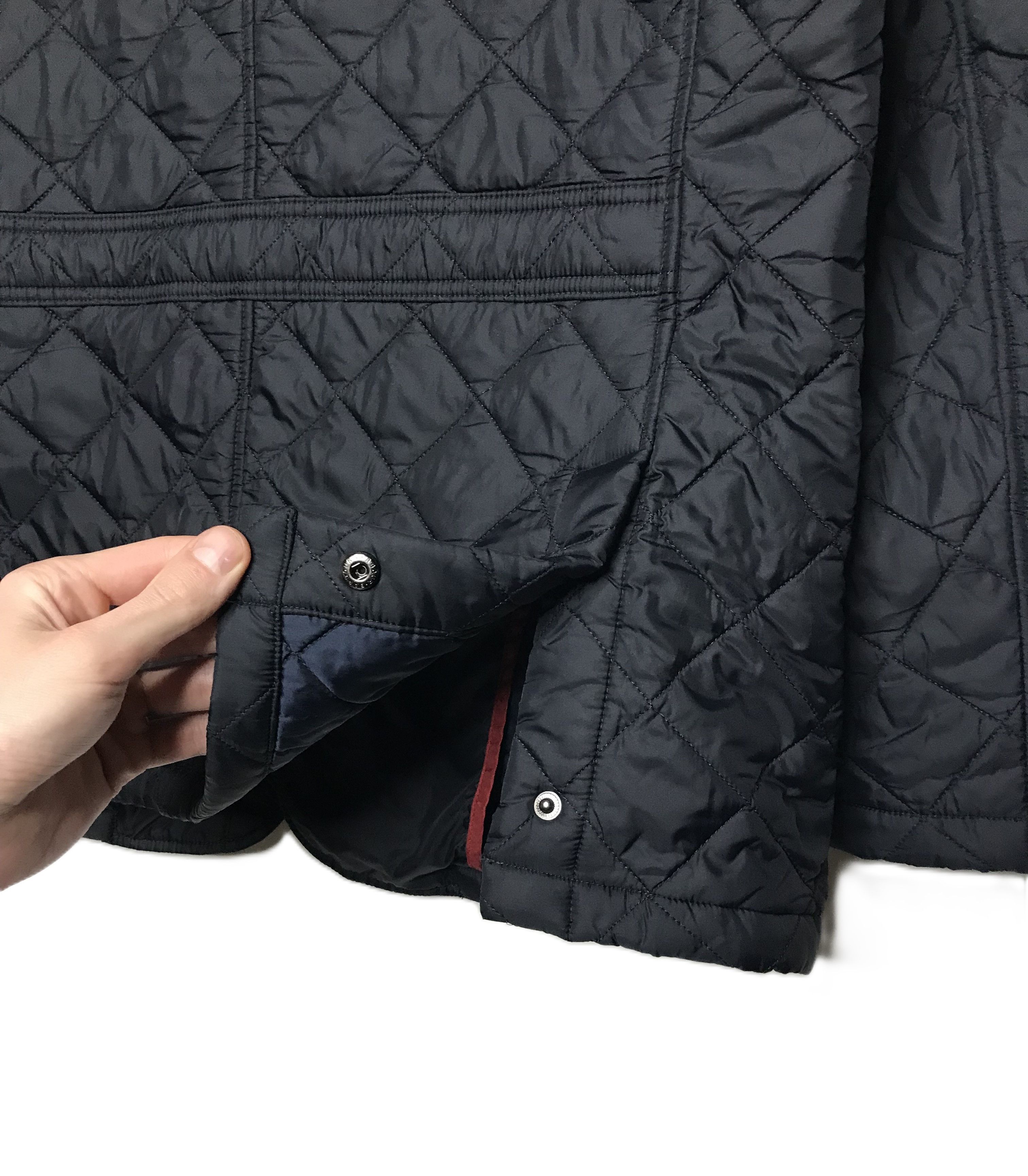 Barbour Barbour Quilted Sander Jacket Navy Mens Sz XL Size US XL / EU 56 / 4 - 7 Thumbnail