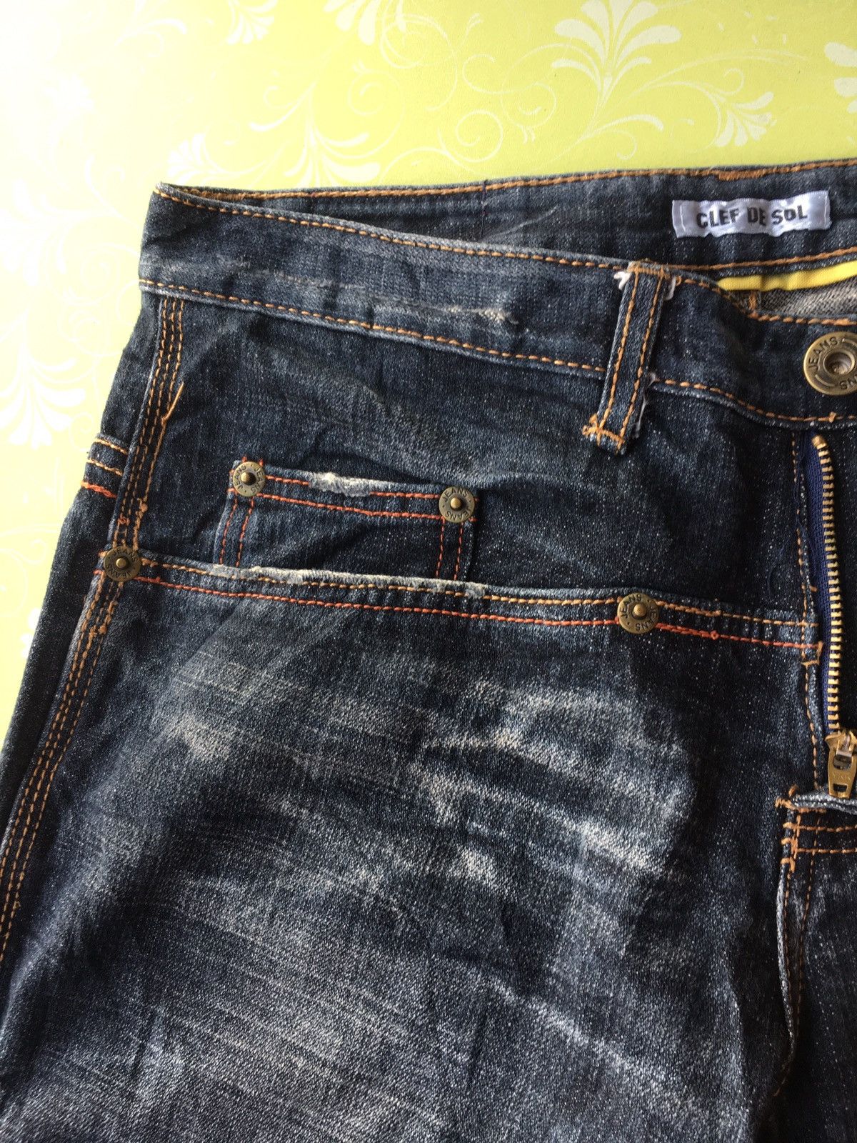Japanese Brand Clef de sol Size US 34 / EU 50 - 4 Thumbnail