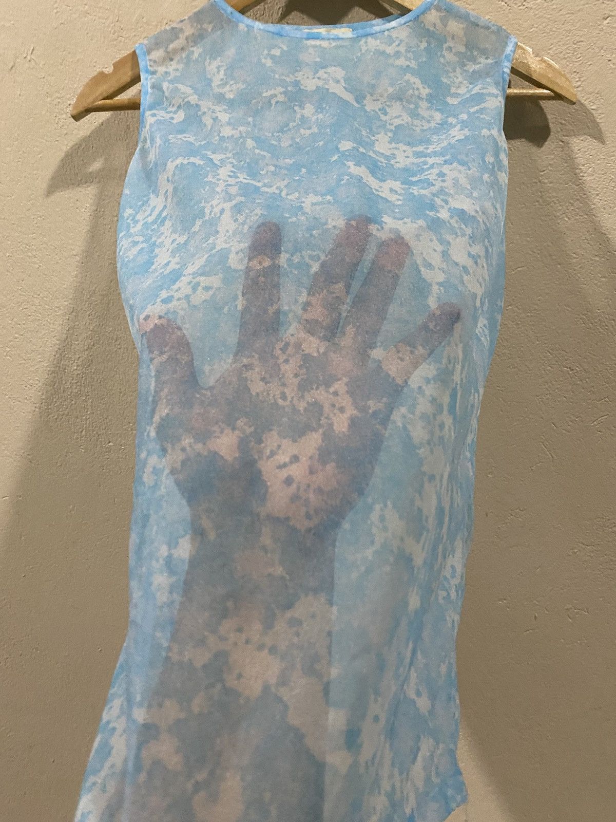 Issey Miyake Plantation Sheer Sleeveless Size S / US 4 / IT 40 - 1 Thumbnail
