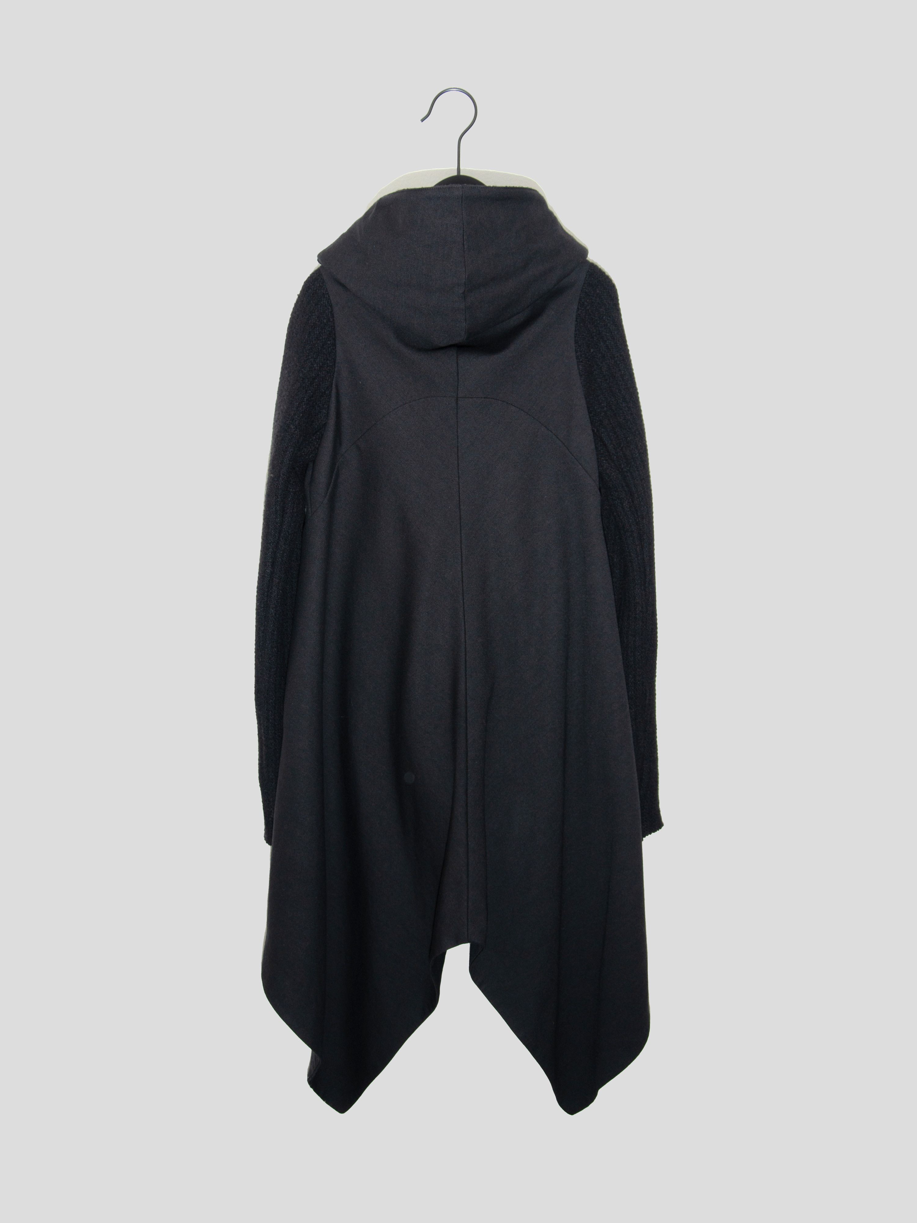 Masnada Hooded Cacoon Coat Size M / US 6-8 / IT 42-44 - 3 Thumbnail