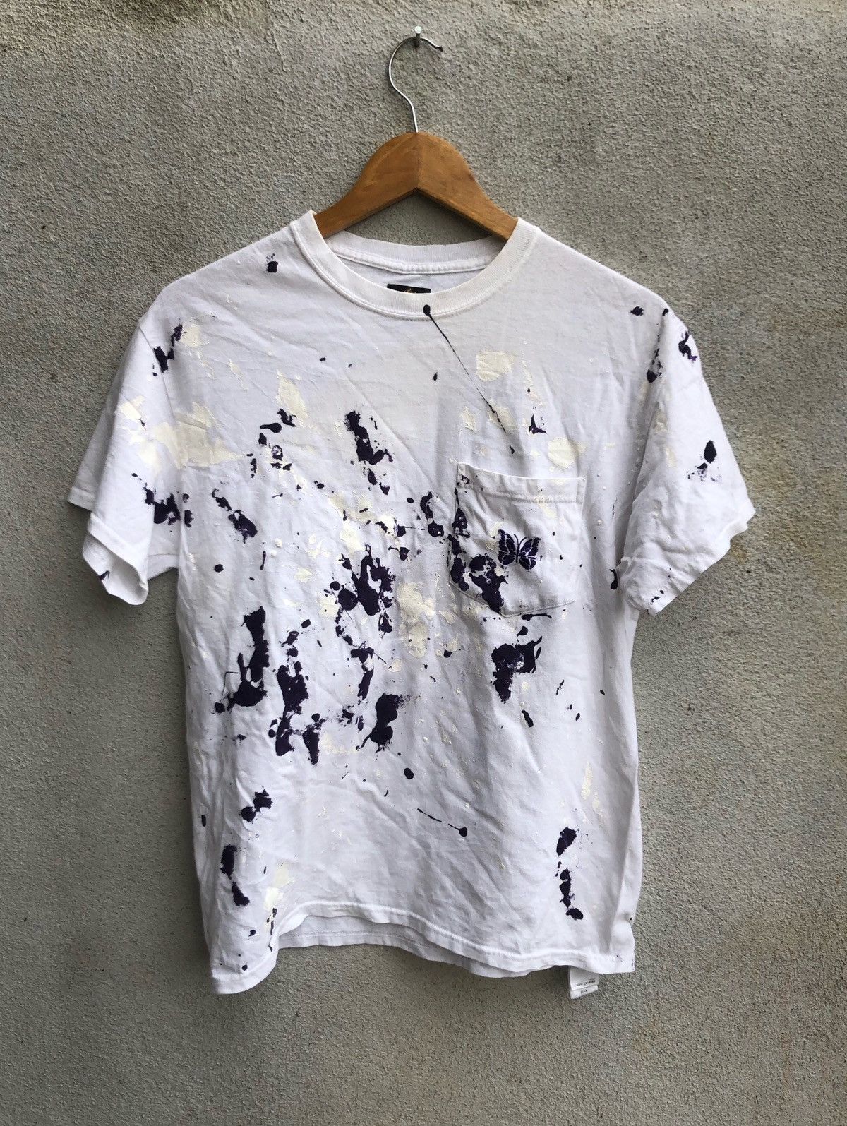 Needles × Nepenthes 🔆 Needles Embroidery Butterfly Panted T- Shirt Size US M / EU 48-50 / 2 - 1 Thumbnail