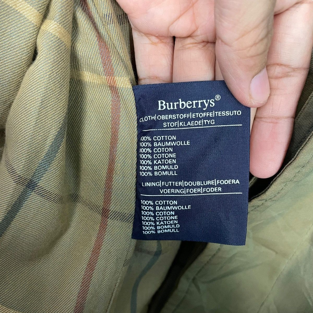Burberry Vintage Burberrys Nova Check Trenchcoat Size US M / EU 48-50 / 2 - 19 Thumbnail