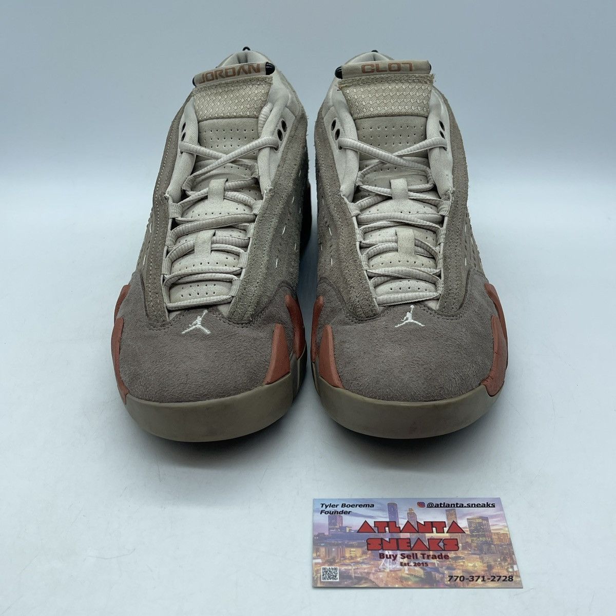 Jordan Brand Clot x Air Jordan 14 low terracotta Size US 9 / EU 42 - 2 Thumbnail