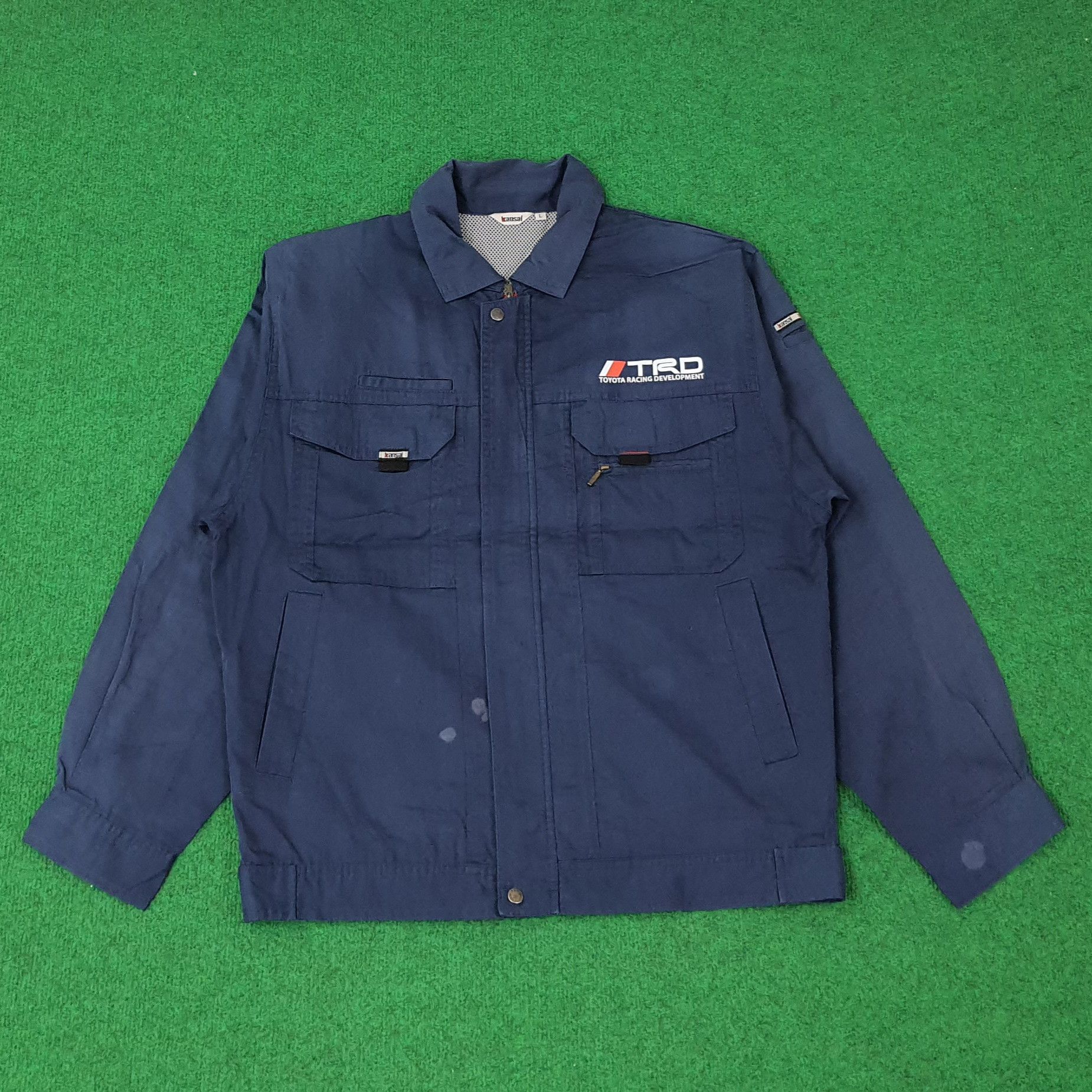 Japanese Brand Vintage TRD Toyota Racing Motorsports Custom Jacket C254N1 Size US M / EU 48-50 / 2 - 2 Thumbnail