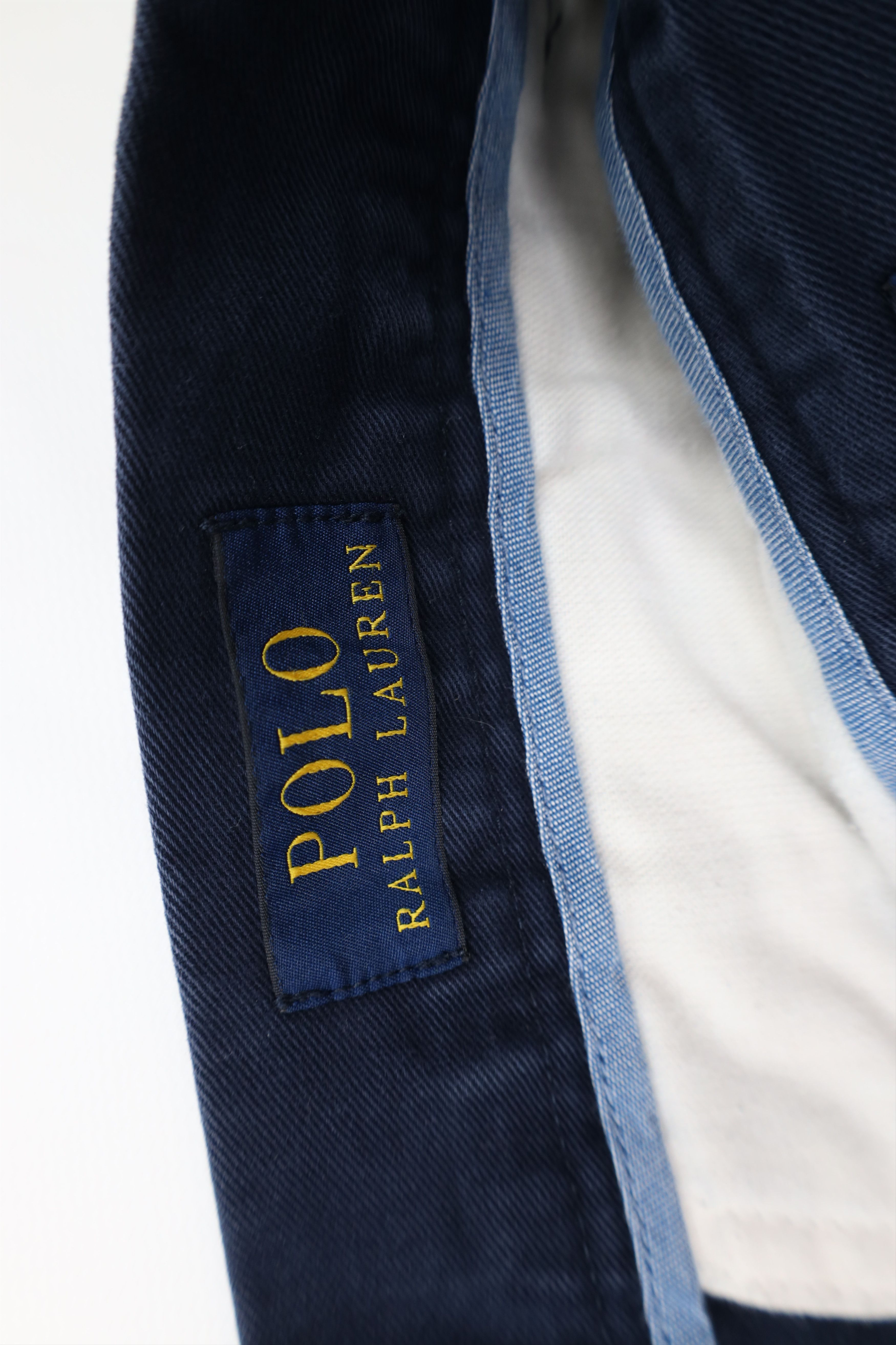 Ralph Lauren Vintage Ralph Lauren Above Knee Chino Shorts Navy Cotton Size US 34 / EU 50 - 6 Thumbnail