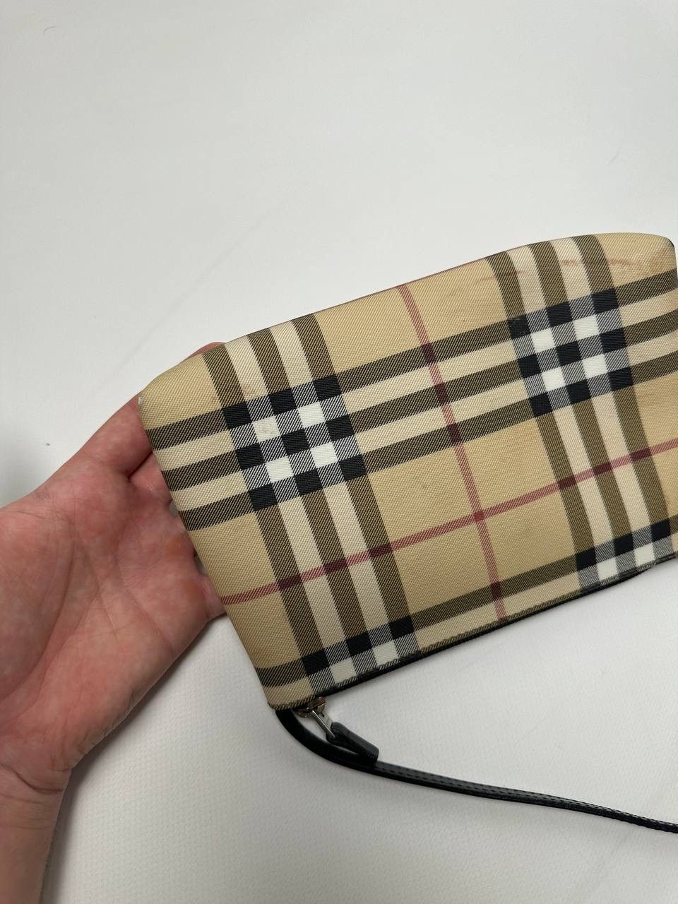 Burberry Cute Burberry Nova Check Mini Hand Bag🔥 Size ONE SIZE - 6 Thumbnail