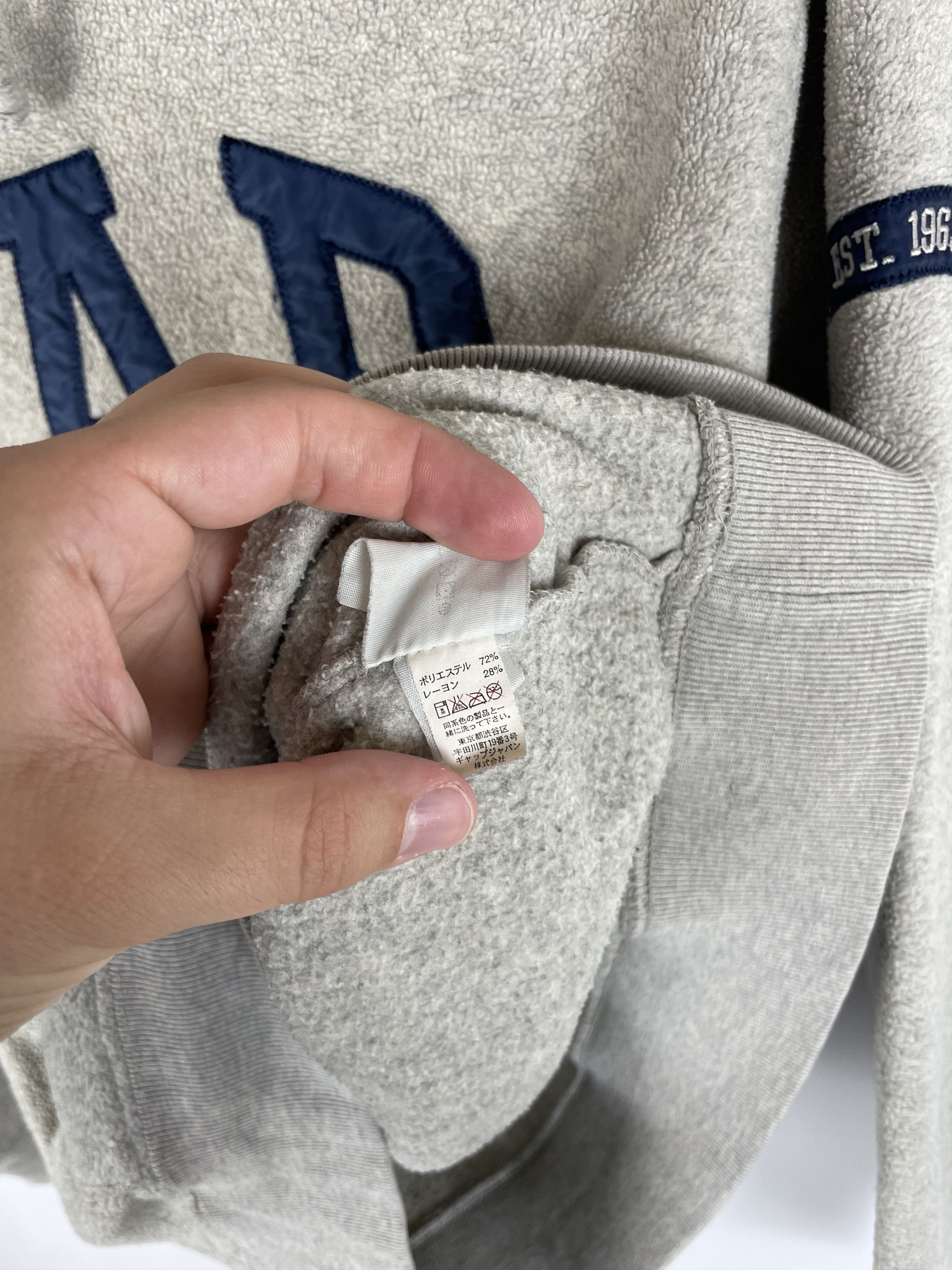 Gap Vintage GAP Fleece Hoodie sweatshirt Size US XS / EU 42 / 0 - 6 Thumbnail