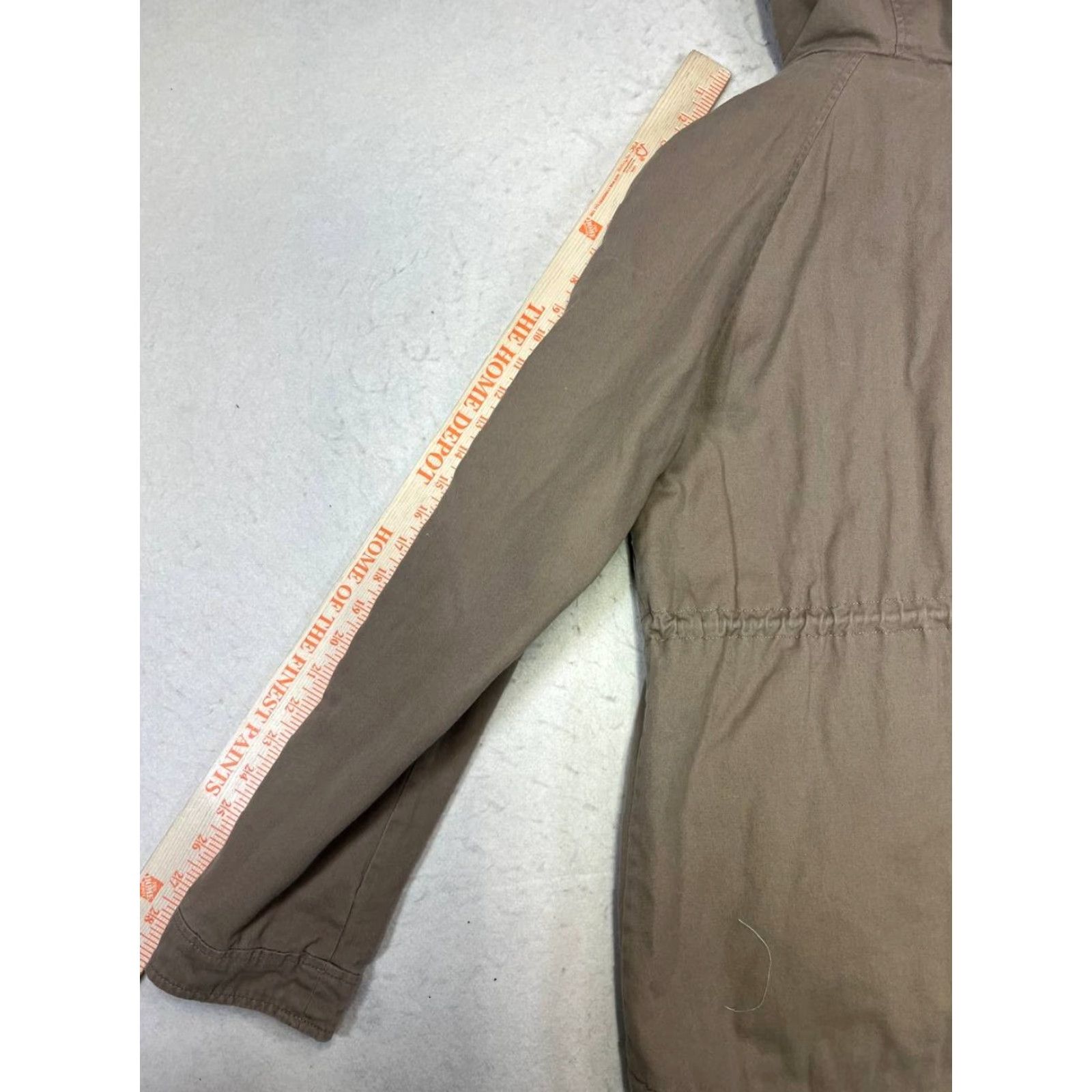 Vintage Collection B Hooded Anorak Jacket Womens L Camel Polyester Fur Trim Winter Hooded Casual Outdoor Size L / US 10 / IT 46 - 3 Thumbnail