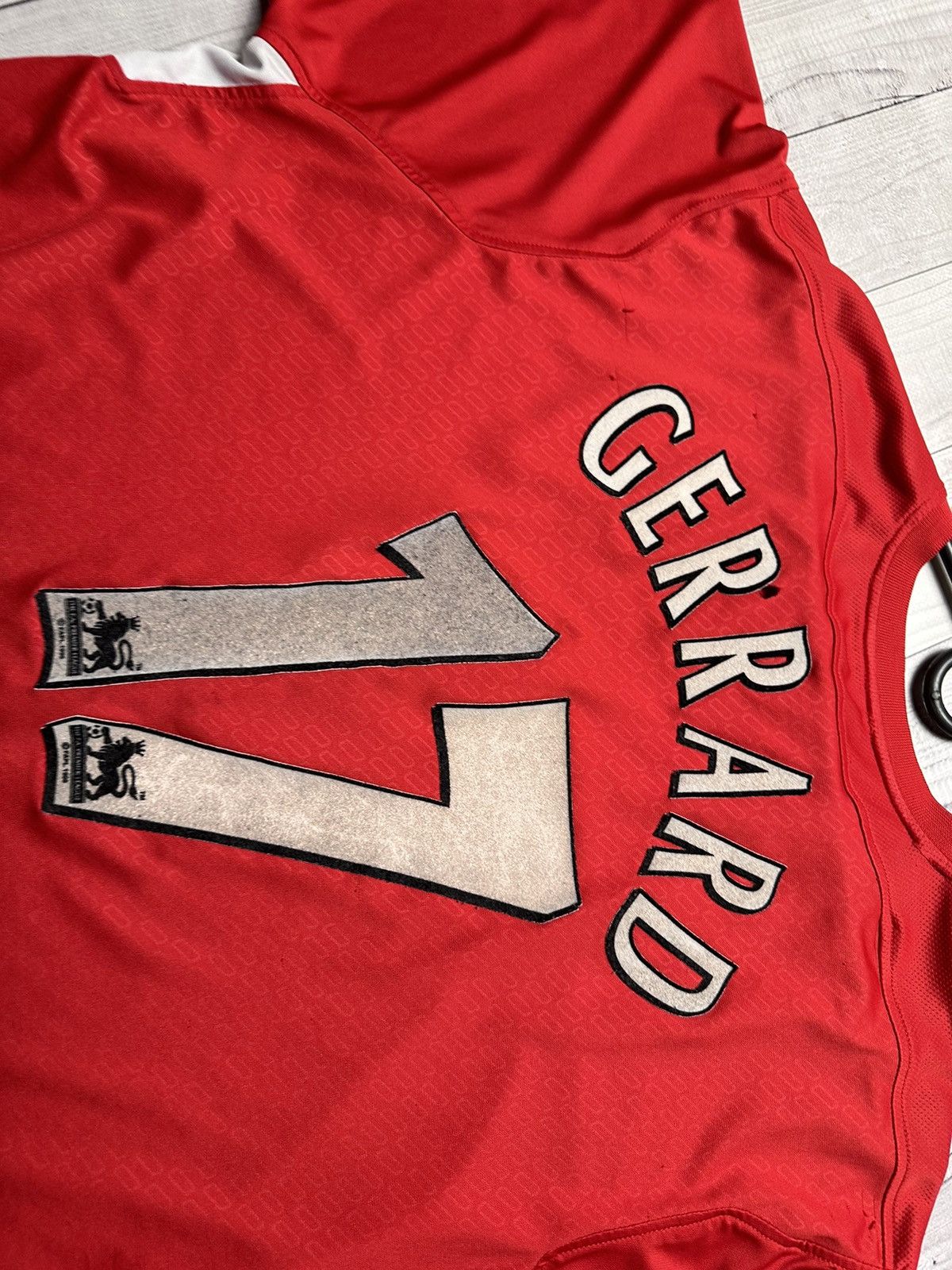 Reebok Vintage Reebok Liverpool 17 Gerrard soccer jersey XXL Size US XXL / EU 58 / 5 - 4 Thumbnail