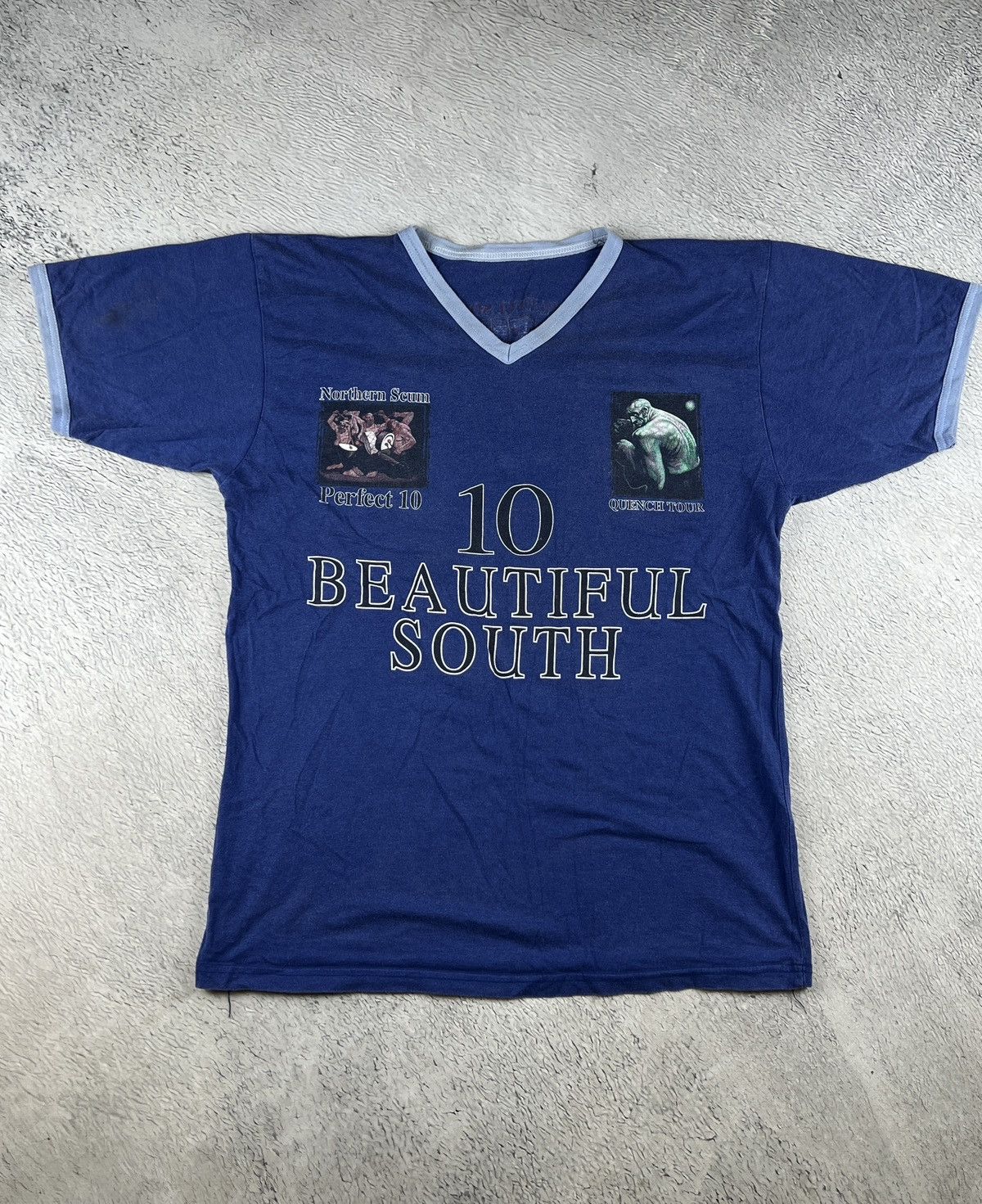 Band Tees 💥RARE💥 Vintage 90s The Beautiful South - Northern Scum Tour Size US M / EU 48-50 / 2 - 1 Thumbnail