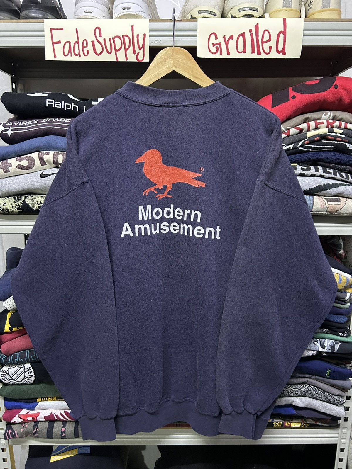 Modern Amusement Vintage Modern amusement sweatshirt Size US XXL / EU 58 / 5 - 3 Thumbnail