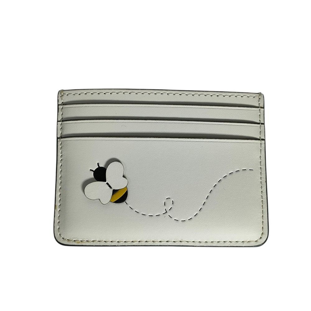 Kate Spade Kate Spade kate spade new york Bee Appliqué Smooth Leather Card Case Leather Card Case DUTY FREE for USA Size ONE SIZE - 1 Thumbnail