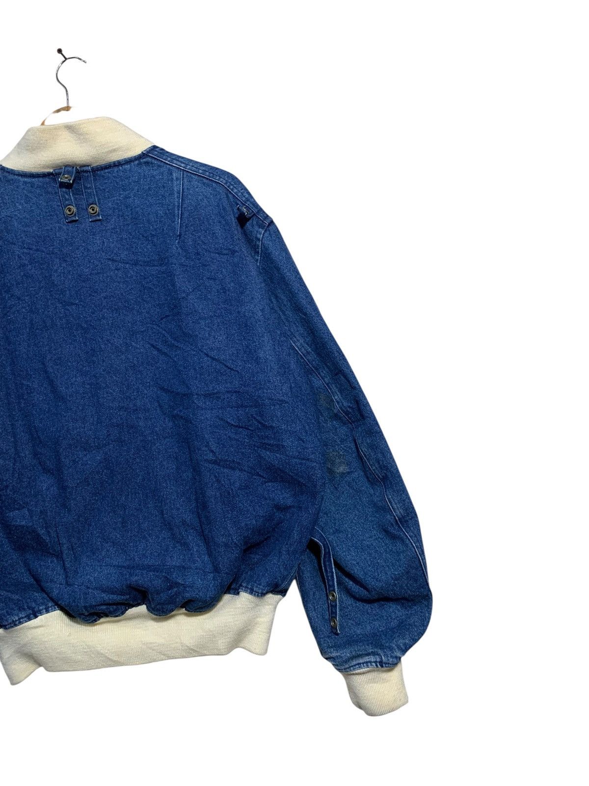 Karl Helmut 🔥KARL HELMUT DENIM BOMBERS JACKET PARACHUTE Size US L / EU 52-54 / 3 - 9 Thumbnail