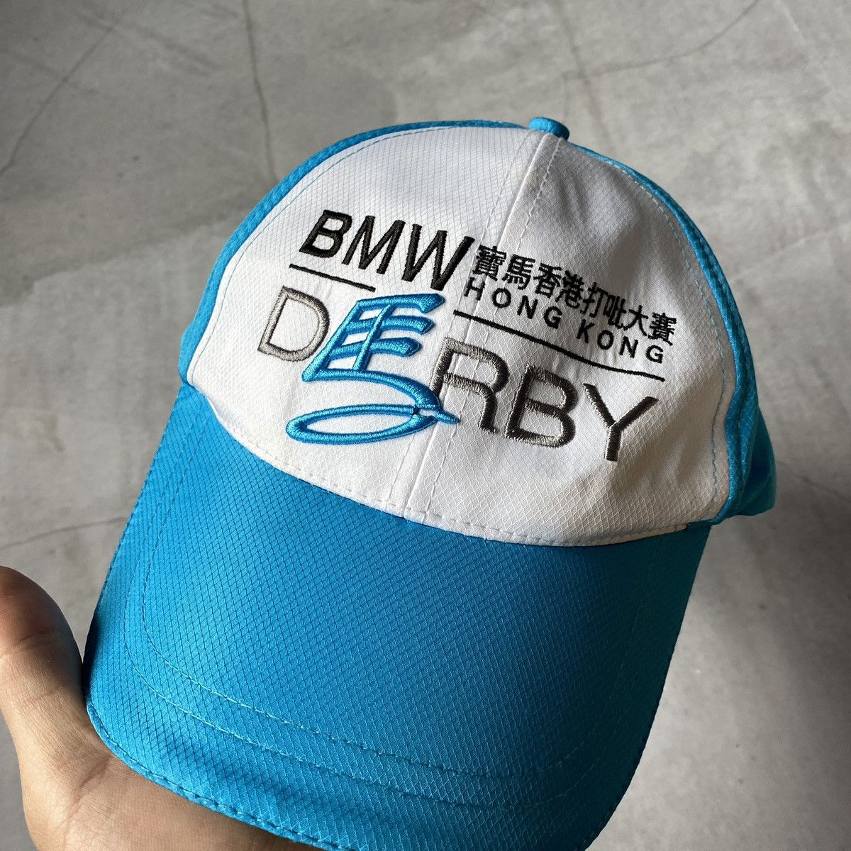 Vintage Rare BMW Hong Kong F1 Team Racing Cap Formula One NASCAR Top Size ONE SIZE - 2 Thumbnail