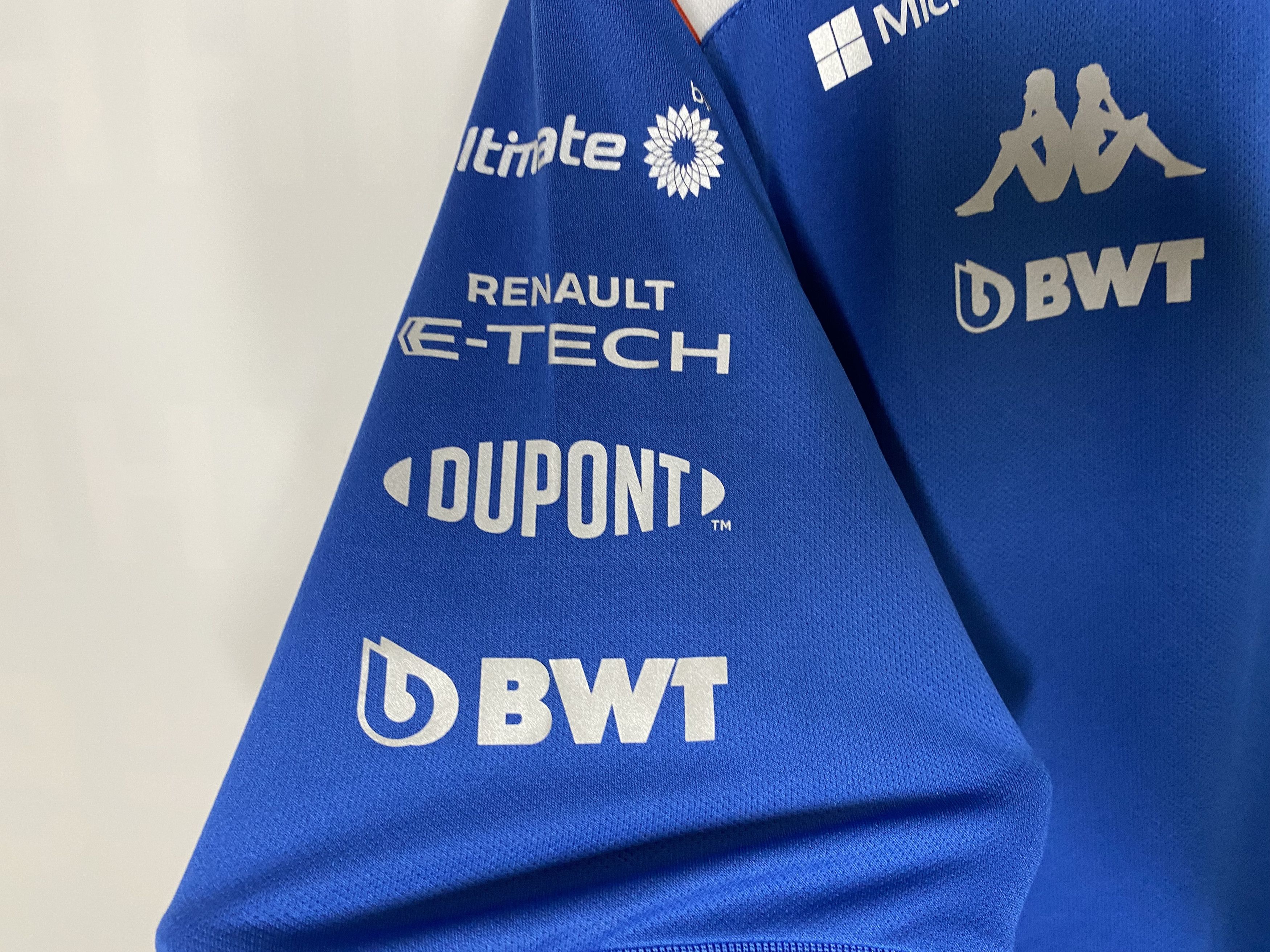 BMW × Kappa BWT ALPINE F1 TEAM KAPPA POLO T-SHIRTS FORMULA 1 RACING Size US L / EU 52-54 / 3 - 5 Thumbnail