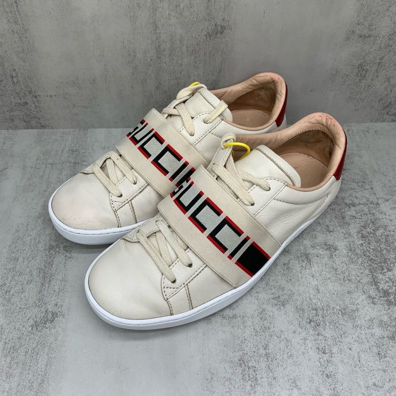 Gucci ACE Embroidered Lace-Up Fashion Sneakers 0079