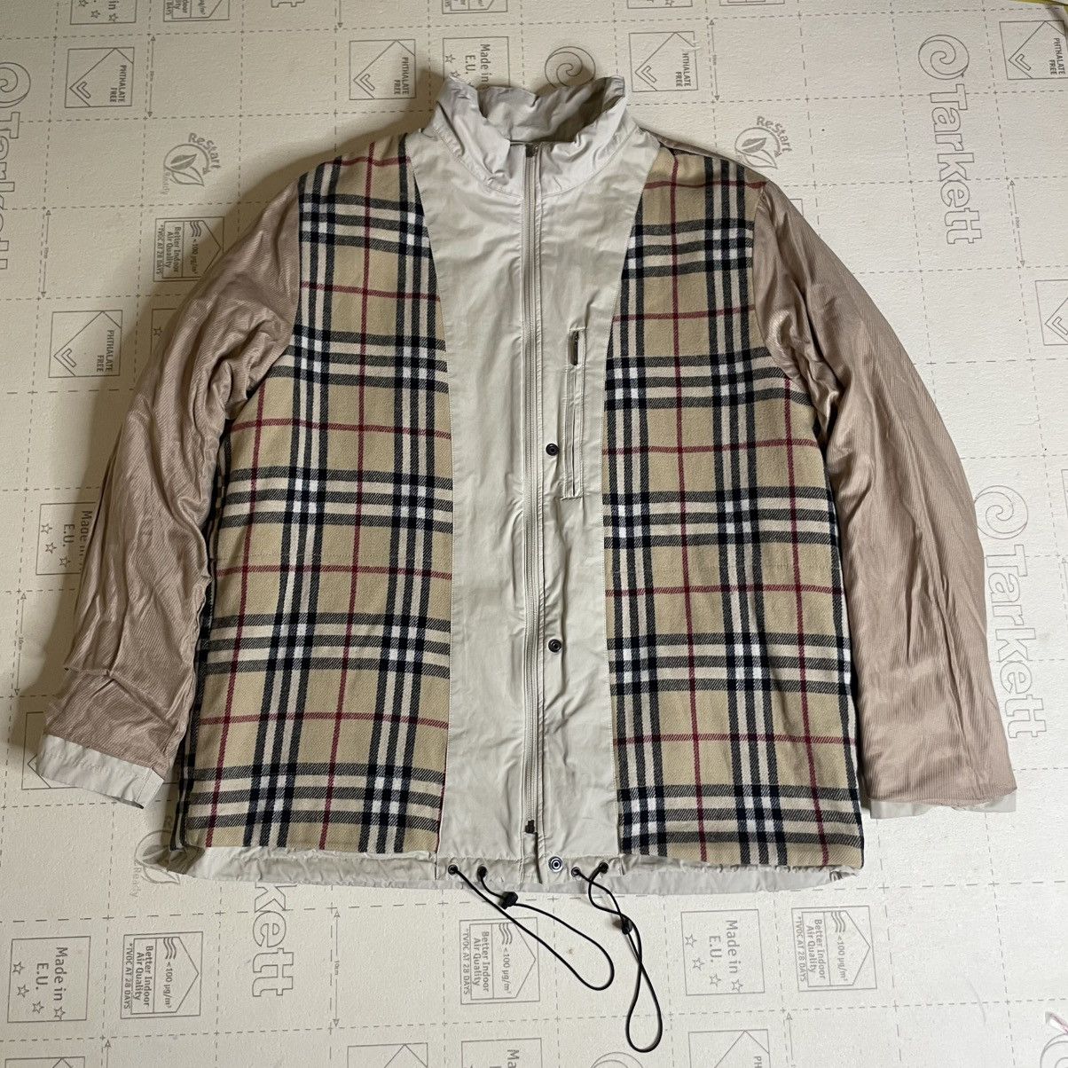 Burberry burberry london coat jacket nova check BEIGE cotton MENS Size US XL / EU 56 / 4 - 3 Thumbnail