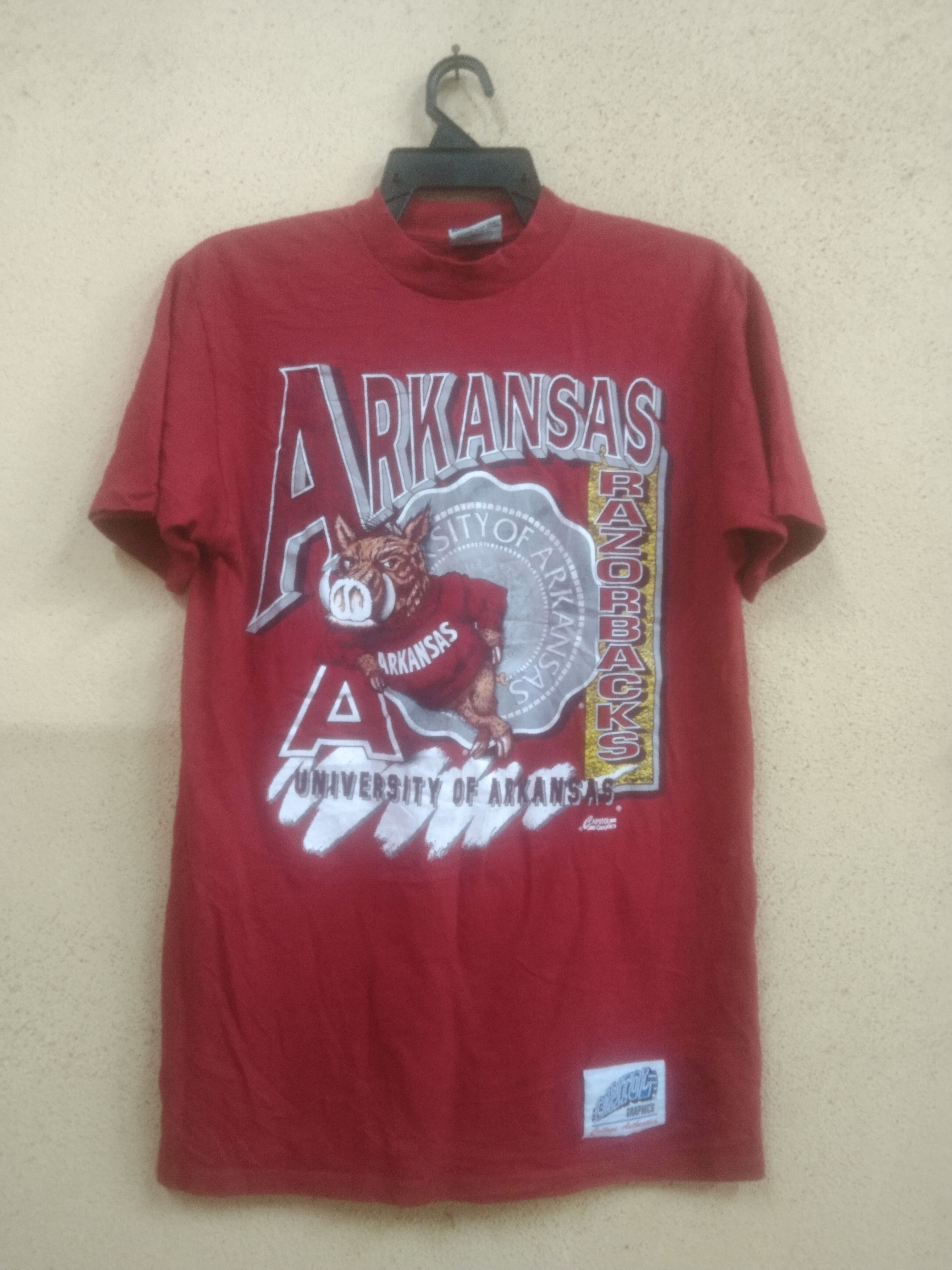 Vintage Vintage Arkansas Razorbacks tee Size US S / EU 44-46 / 1 - 2 Thumbnail