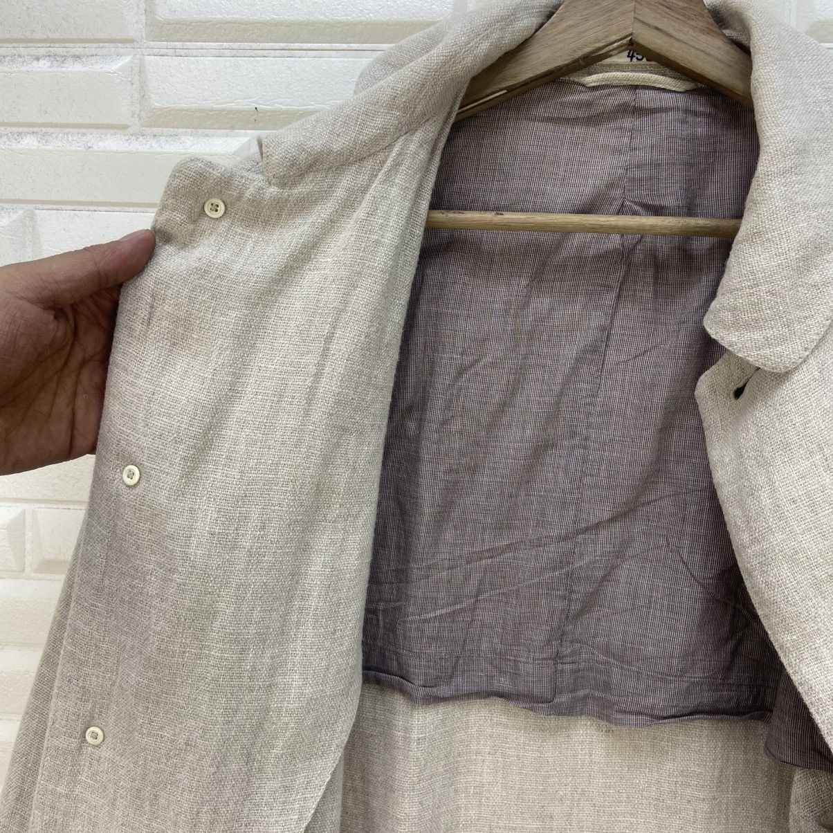 45rpm Vintage 45rpm by Kiro Hirata 100% Linen Long Coat Size US S / EU 44-46 / 1 - 12 Thumbnail
