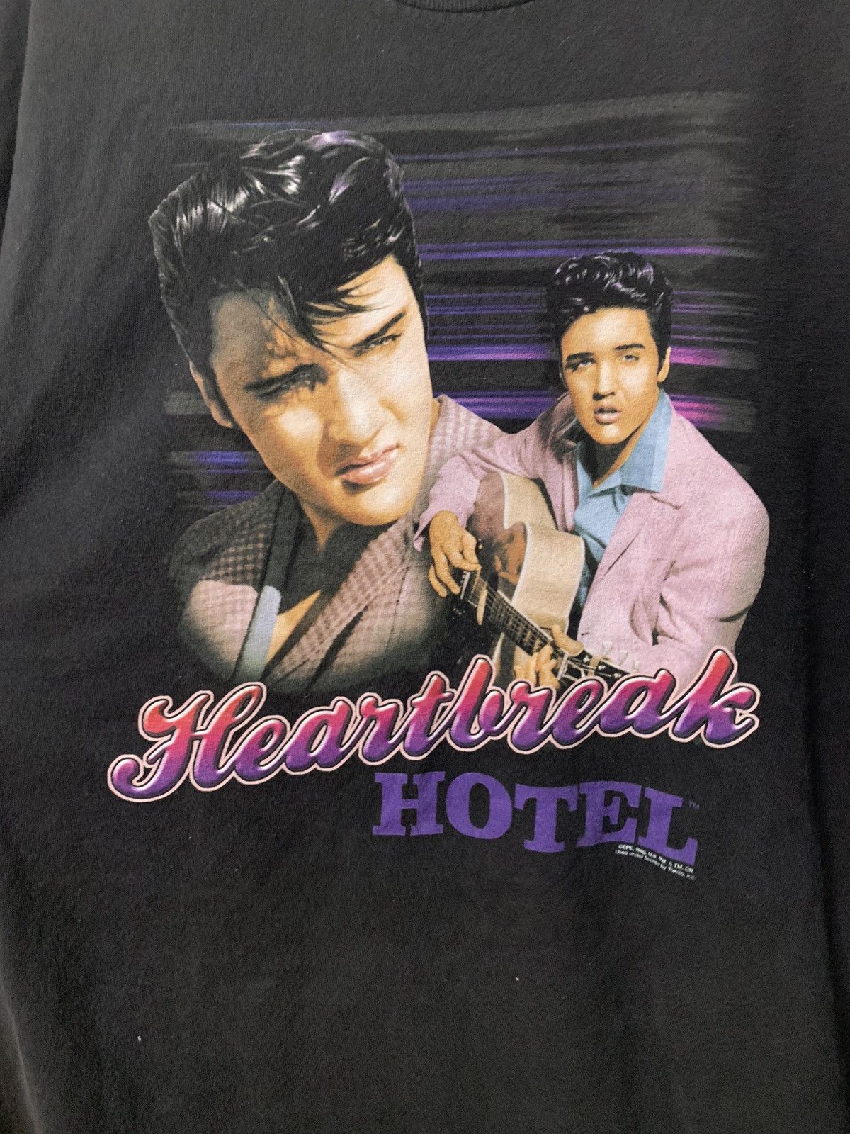 Vintage Vintage Elvis shirt heartbreak hotel Size US L / EU 52-54 / 3 - 2 Thumbnail