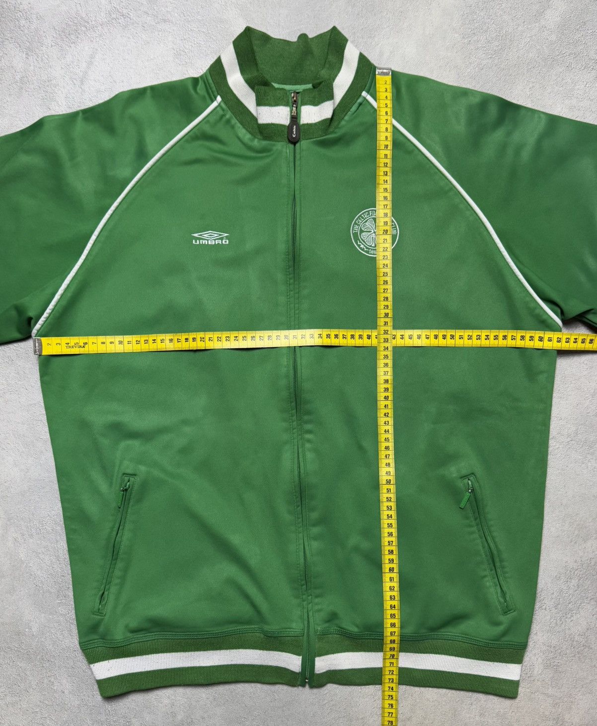 Umbro Celtic 2000 2001 Football Soccer Track Jacket Umbro Size US XL / EU 56 / 4 - 18 Thumbnail