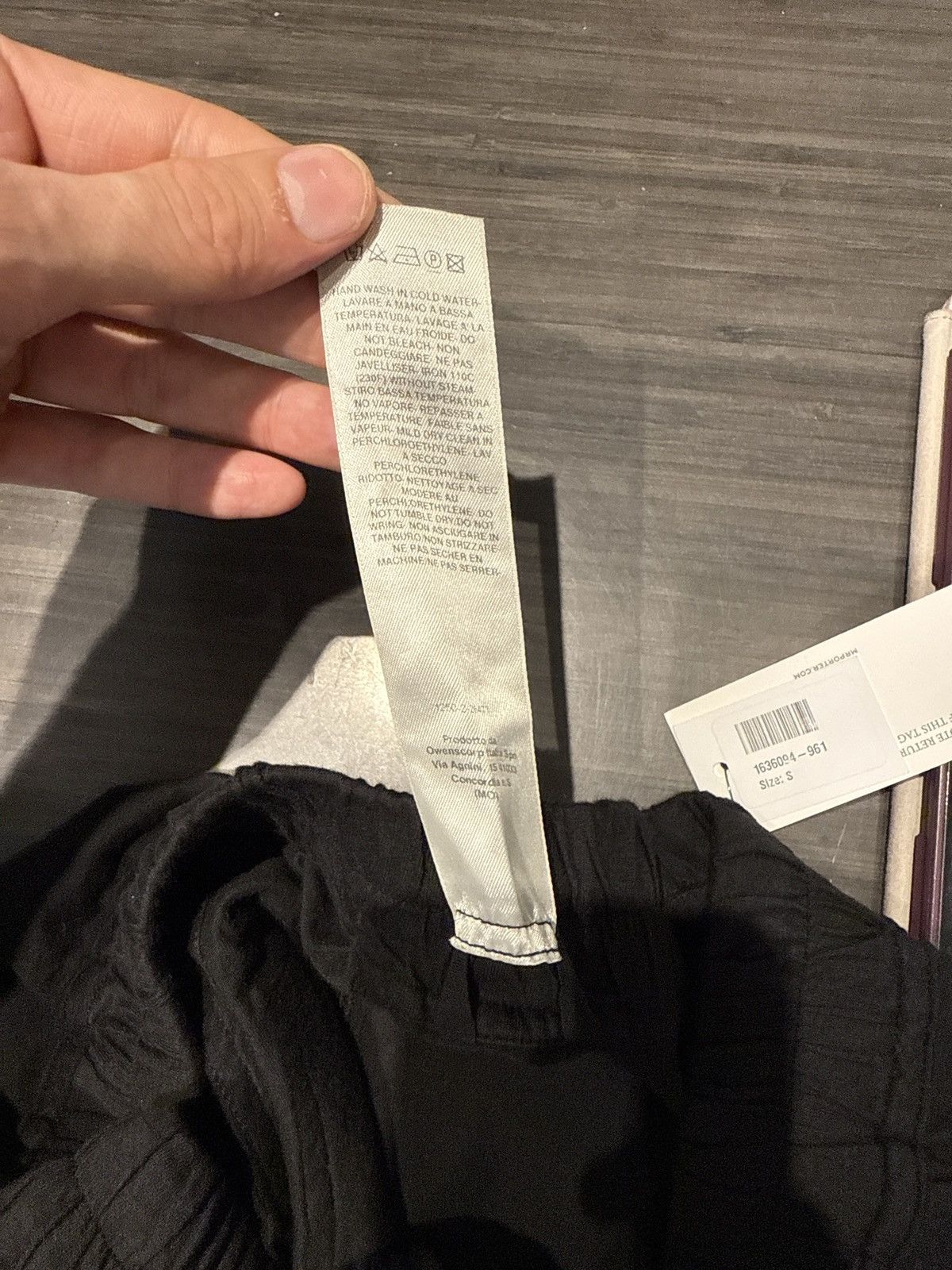 Rick Owens Drkshdw Rick Owens Crench Cargo Cotton Sweatpants Small Size US 30 / EU 46 - 4 Thumbnail