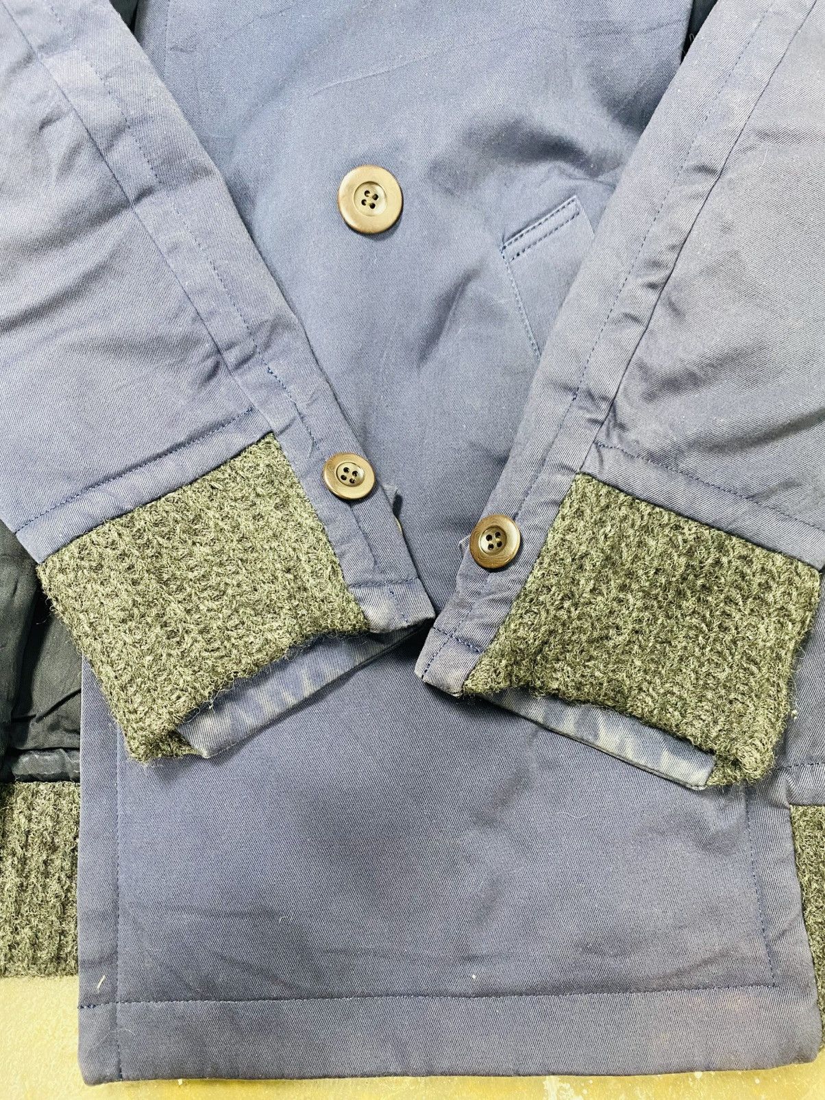 Attachment Kazuyuki Kumagai Attachment Double Breasted Jacket Size US S / EU 44-46 / 1 - 14 Thumbnail