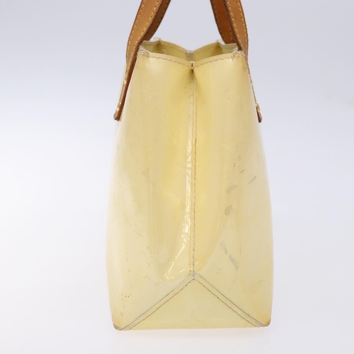 Louis Vuitton LOUIS VUITTON Monogram Vernis Reade PM Hand Bag Perle M91336 Size ONE SIZE - 4 Thumbnail