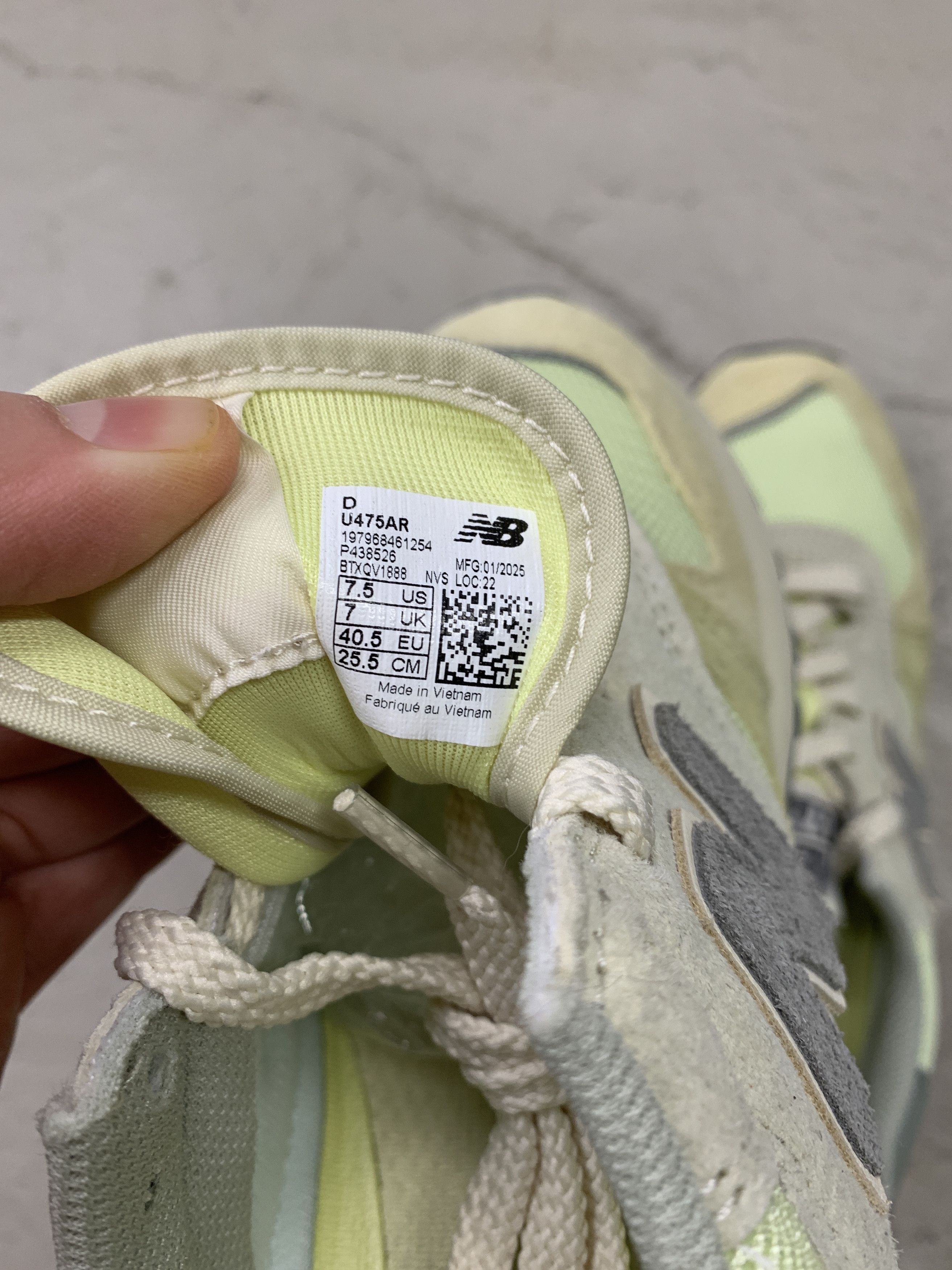 Auralee × New Balance 475 Aloe Wash Beechnut Size US 7.5 / EU 40-41 - 7 Thumbnail