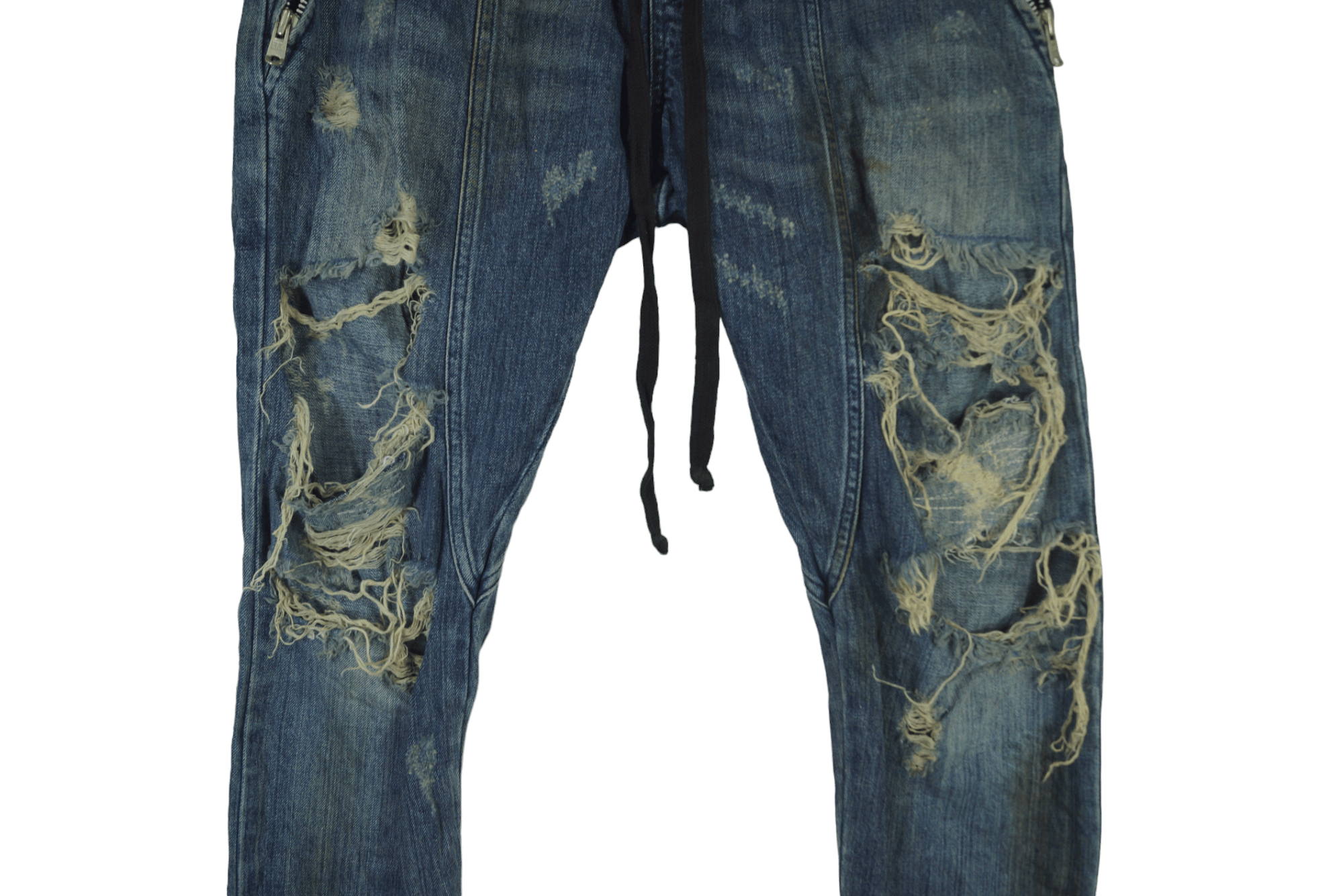 Halo Rare Denim Halo Tokyo Stylish Distressed Item Size US 32 / EU 48 - 3 Thumbnail