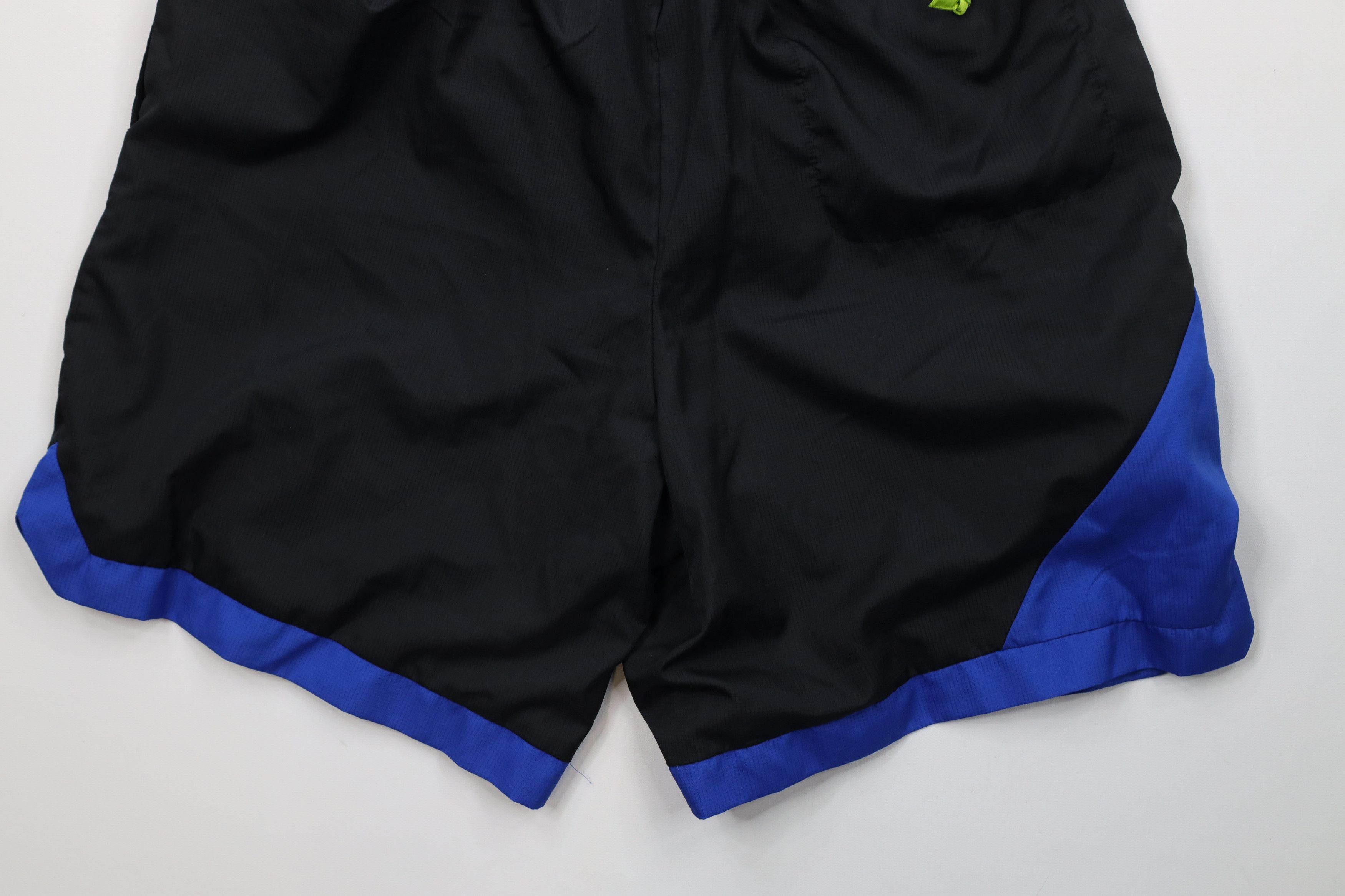 Nike × Vintage Nike DNA Woven Lined Gym Basketball Shorts Black Blue Size US 32 / EU 48 - 11 Thumbnail
