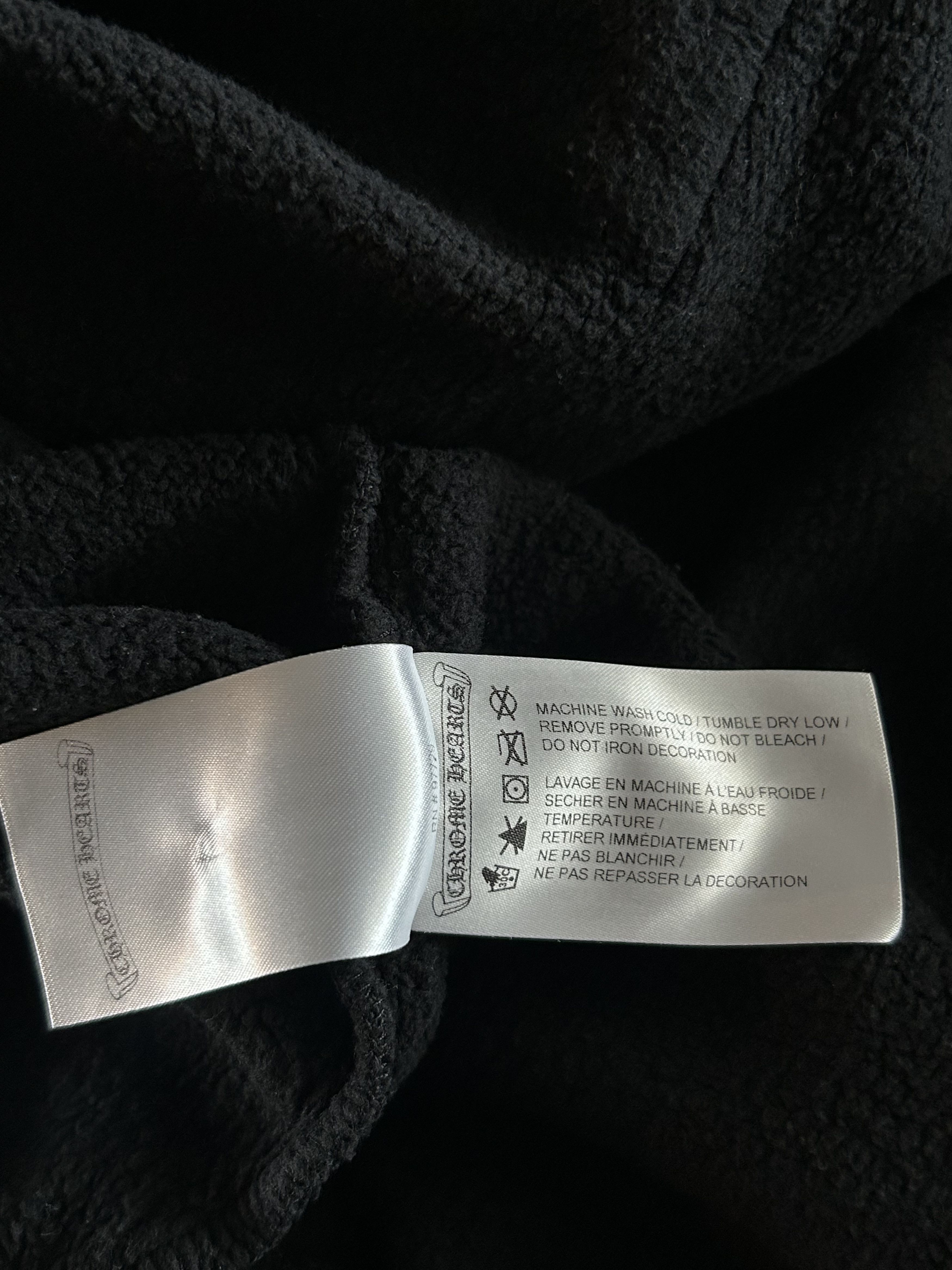Chrome Hearts Chrome Hearts Black Racing Stripes Hoodie Size US XL / EU 56 / 4 - 5 Thumbnail