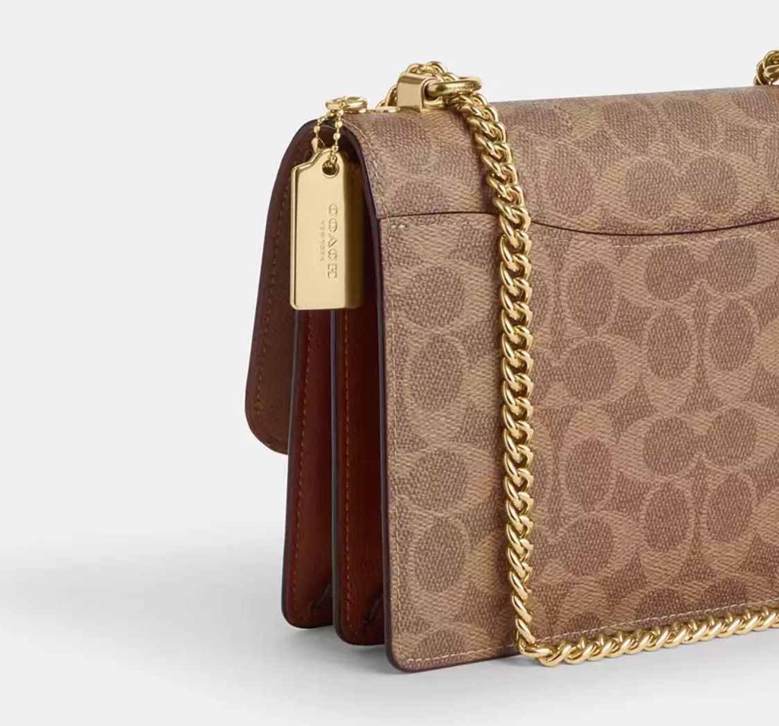 Coach Klare Crossbody Bag In Signature Canvas With Rose Print Size ONE SIZE - 4 Thumbnail