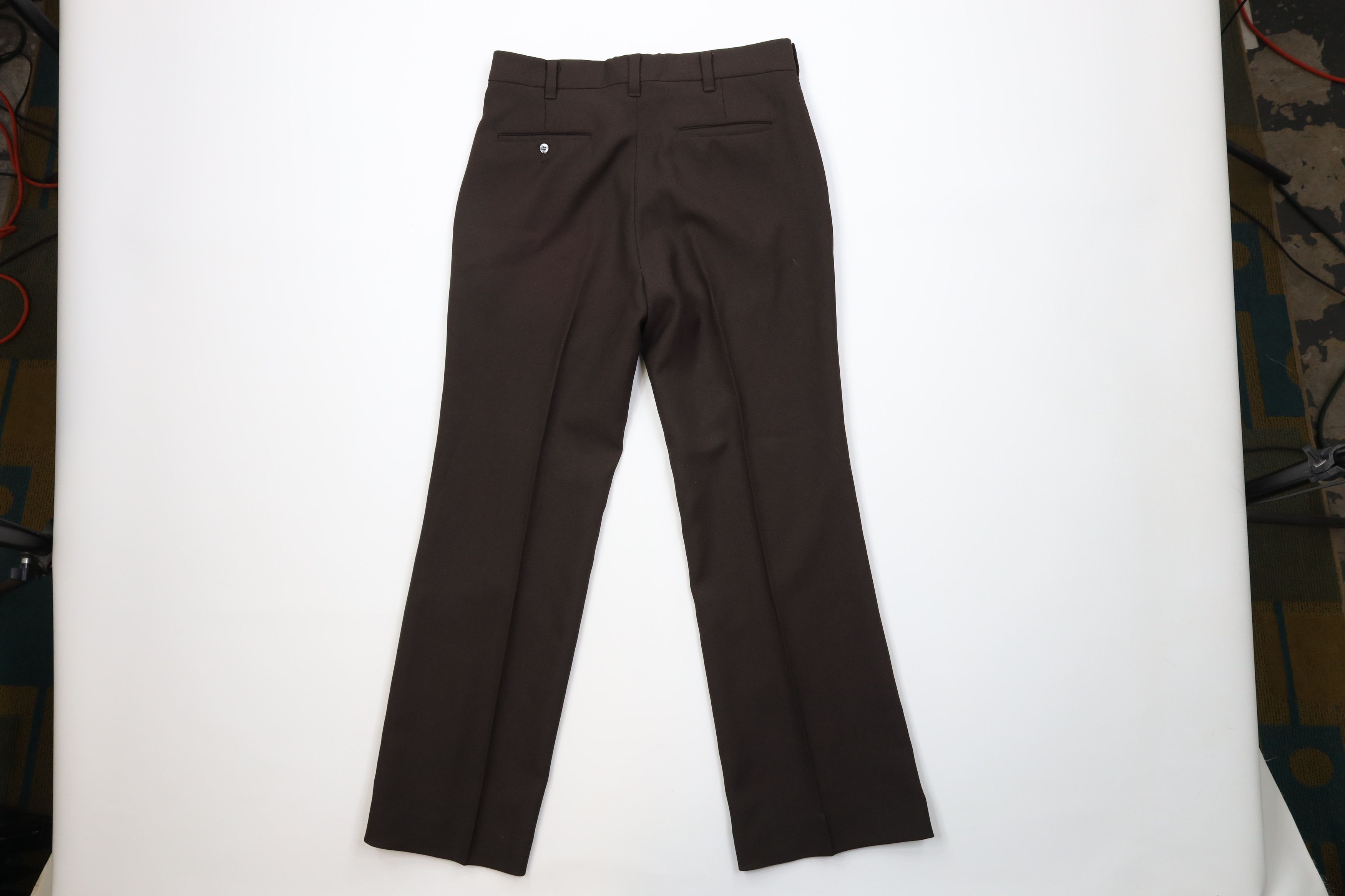 Vintage Vintage 70s Streetwear Flared Wide Leg Chino Pants Brown USA Size US 32 / EU 48 - 10 Thumbnail