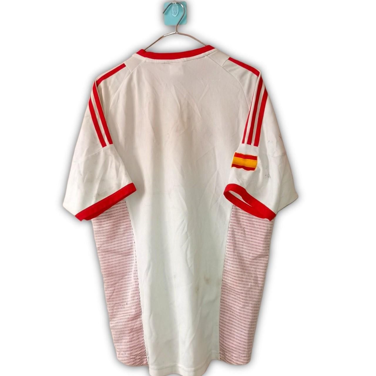 Adidas Spain 2002 2003 Away Shirt Jersey Maglia maillot Camiseta Size US M / EU 48-50 / 2 - 4 Thumbnail
